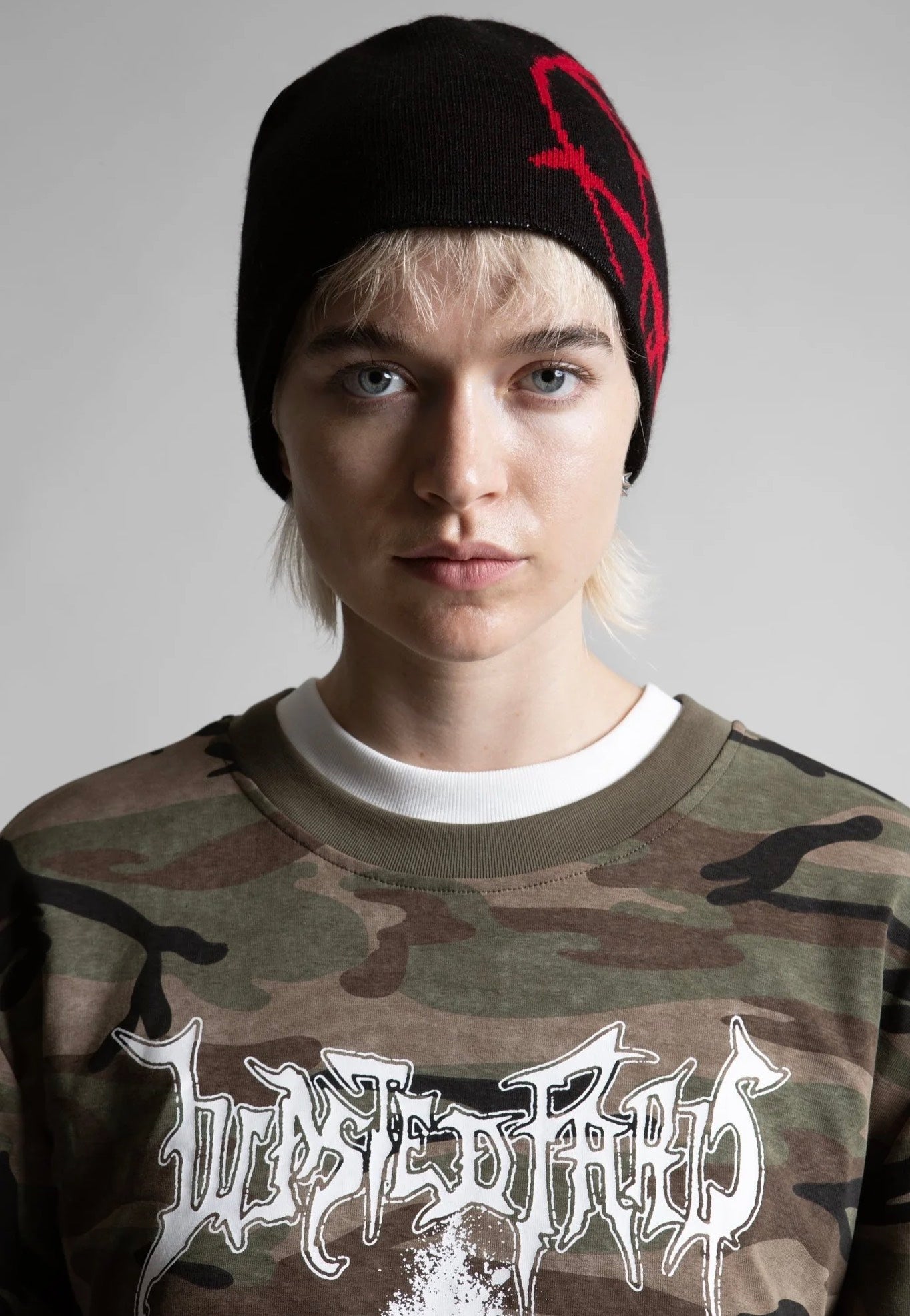 Wasted Paris - Curse Reversible Brow Black - Beanie | Neutral-Image