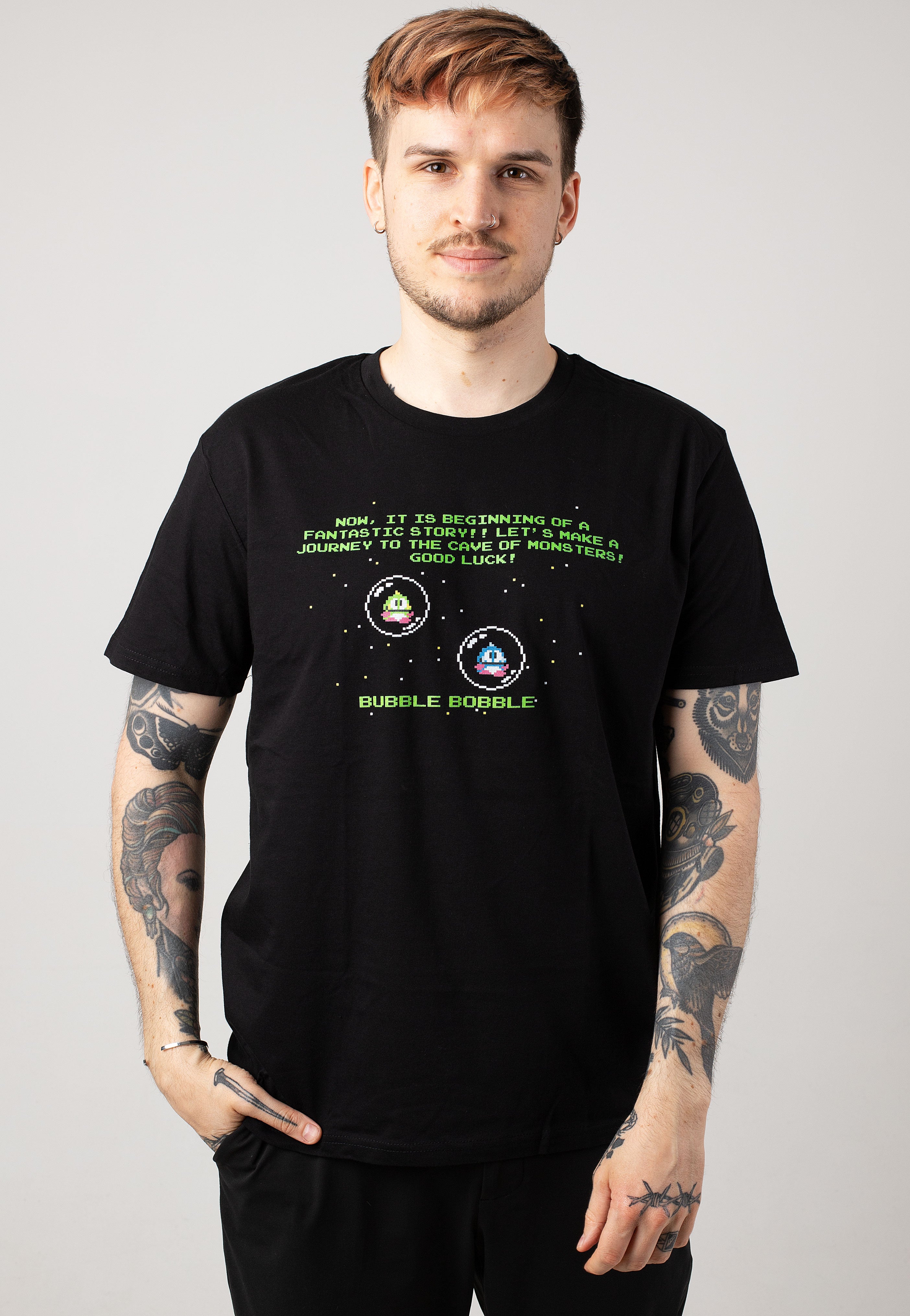Bubble Bobble - Bubble Bobble Start - T-Shirt | Men-Image