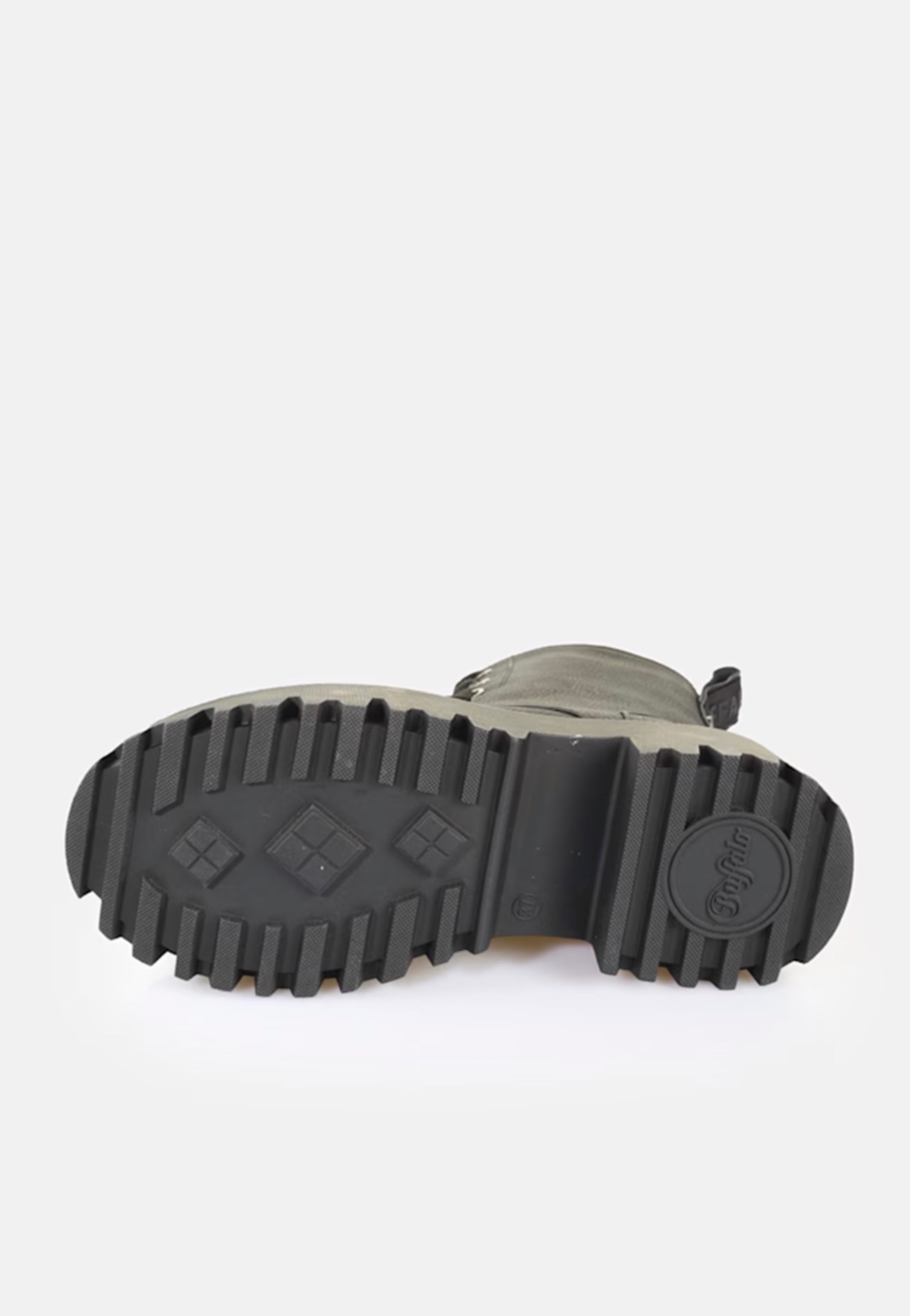 Buffalo - Aspen Lace Up Warm Vegan Nubuck Black - Girl Shoes | Women-Image