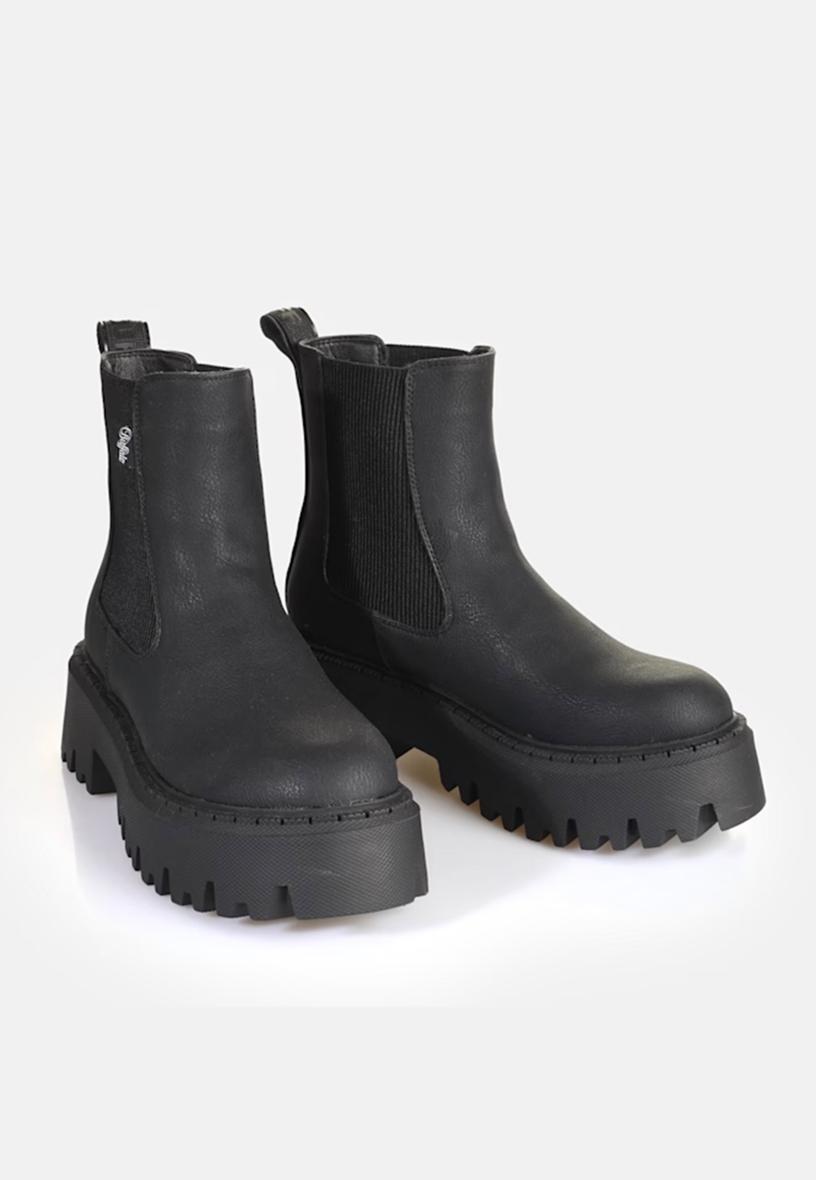 Buffalo - Aspen Chelsea Warm Vegan Nappa Black - Girl Shoes | Women-Image