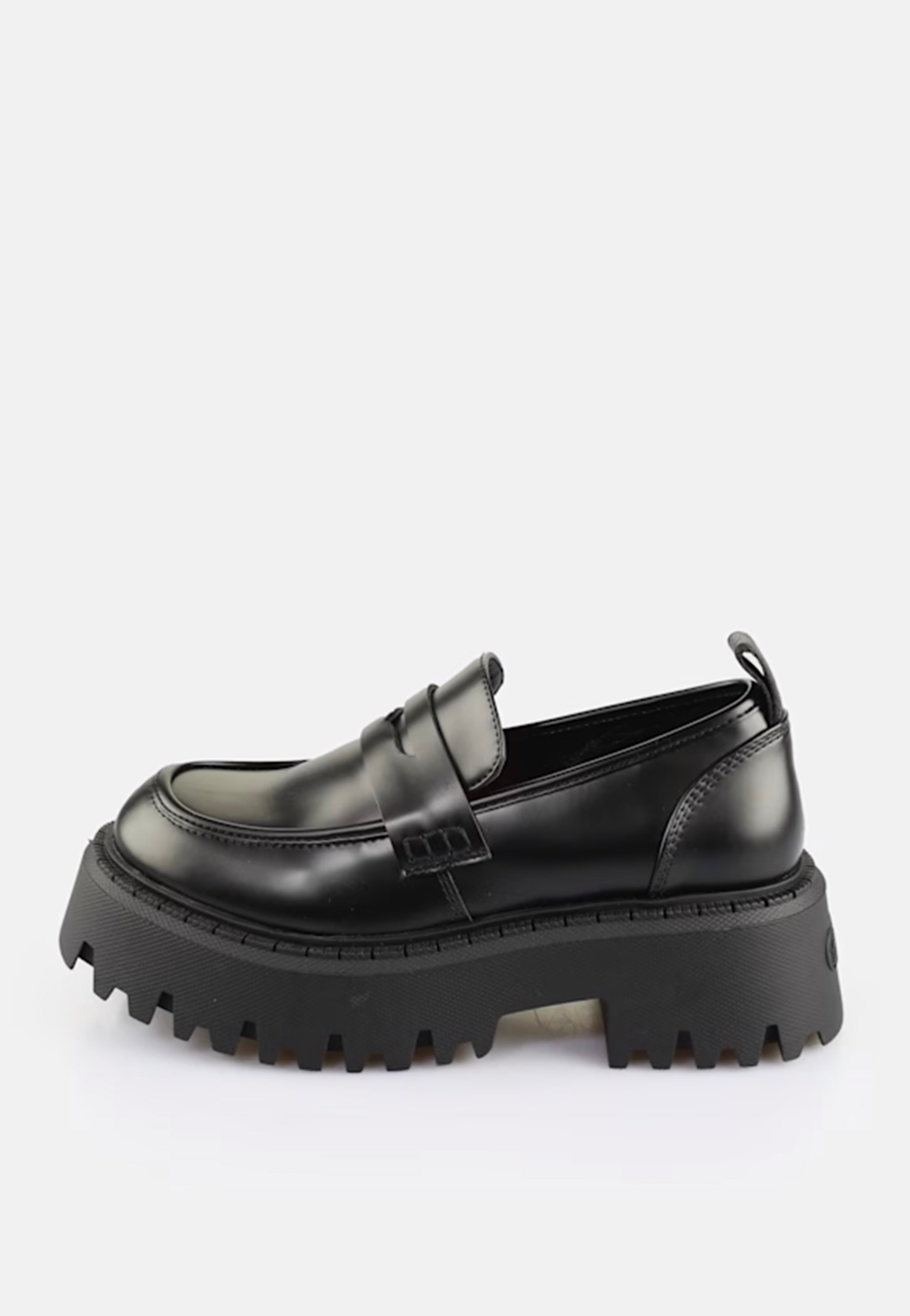 Buffalo - Aspen Loafer Black - Girl Shoes | Women-Image