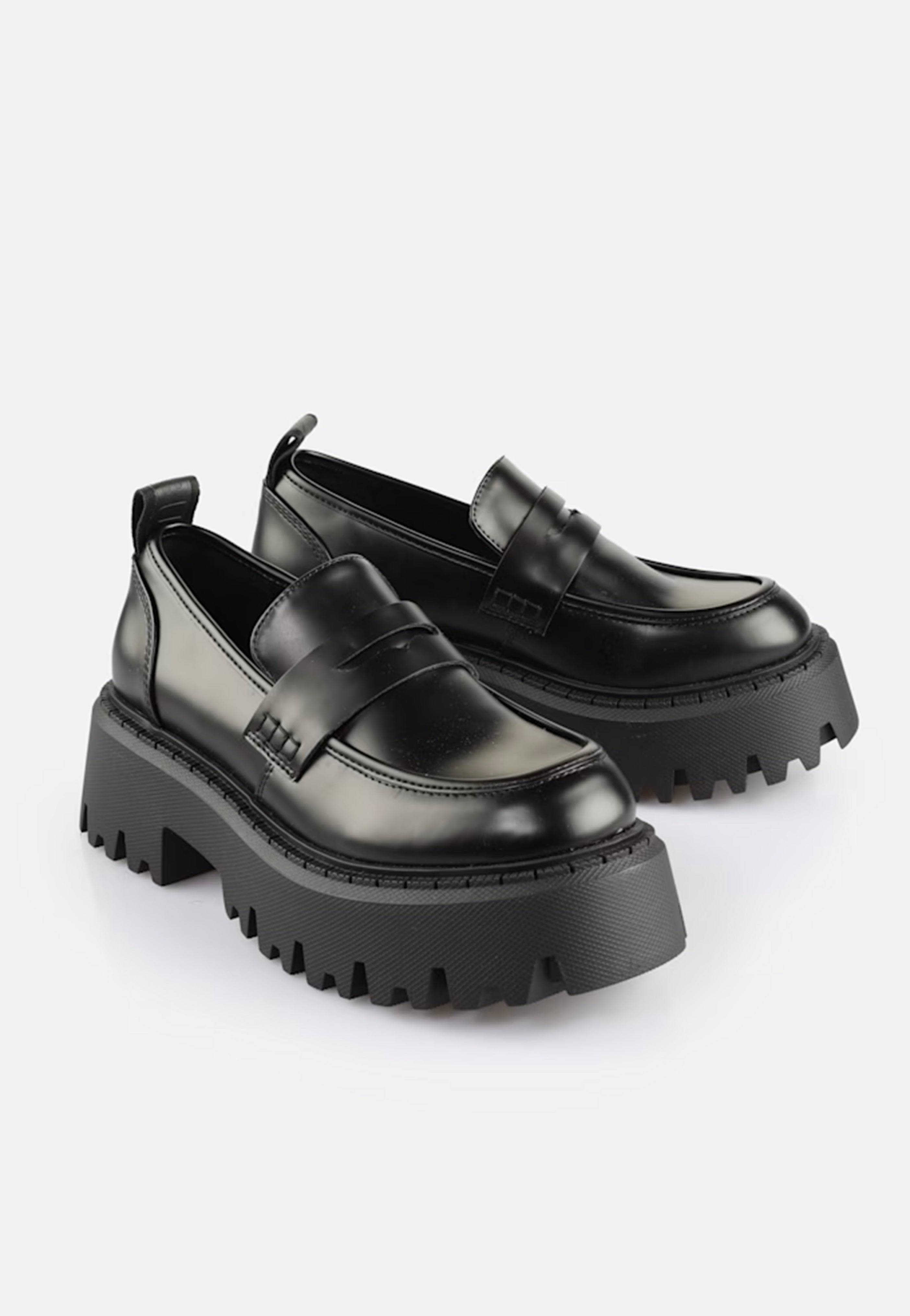 Buffalo - Aspen Loafer Black - Girl Shoes | Women-Image