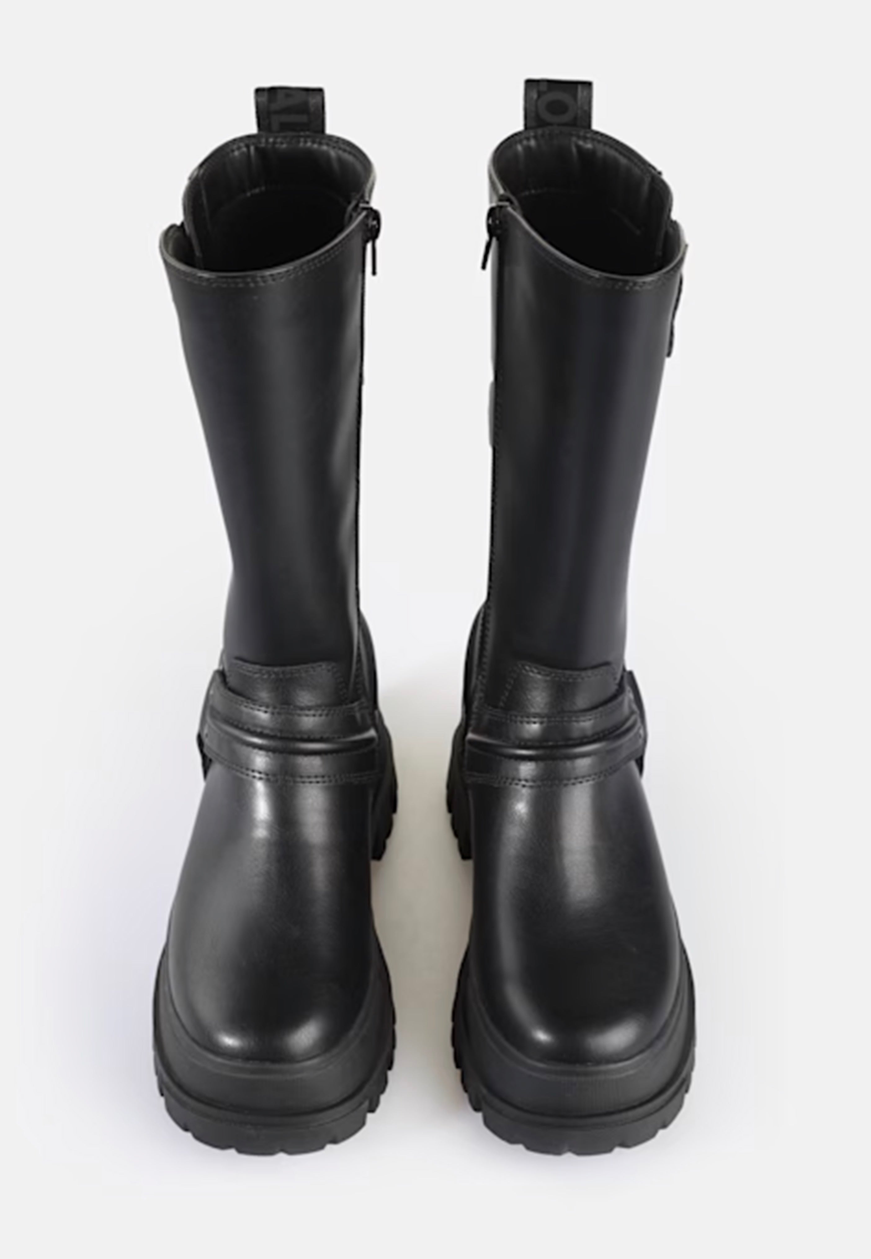 Buffalo - Aspha Biker Boot Hi Vegan Nappa Black - Girl Shoes | Women-Image