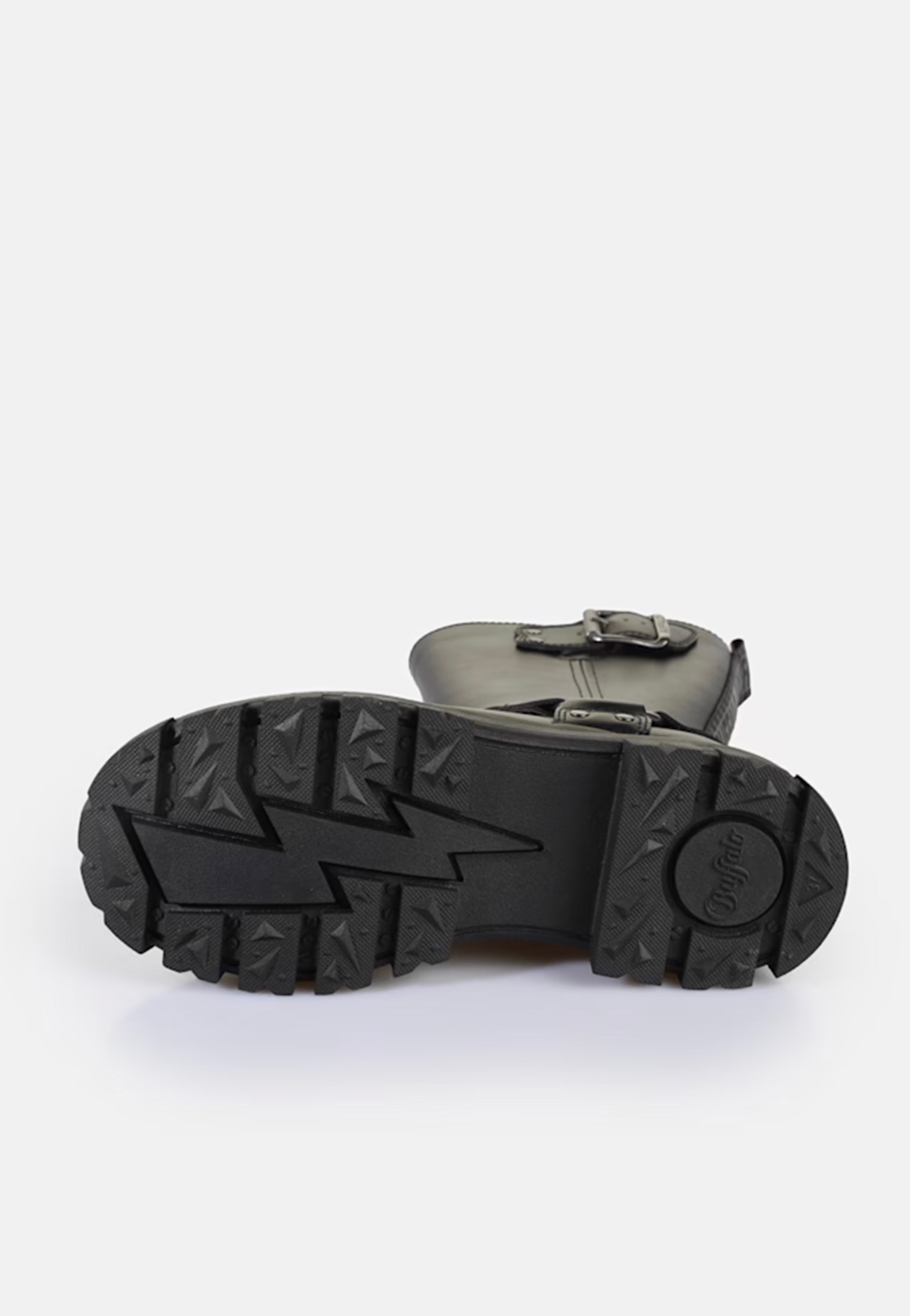 Buffalo - Aspha Biker Boot Hi Vegan Nappa Black - Girl Shoes | Women-Image