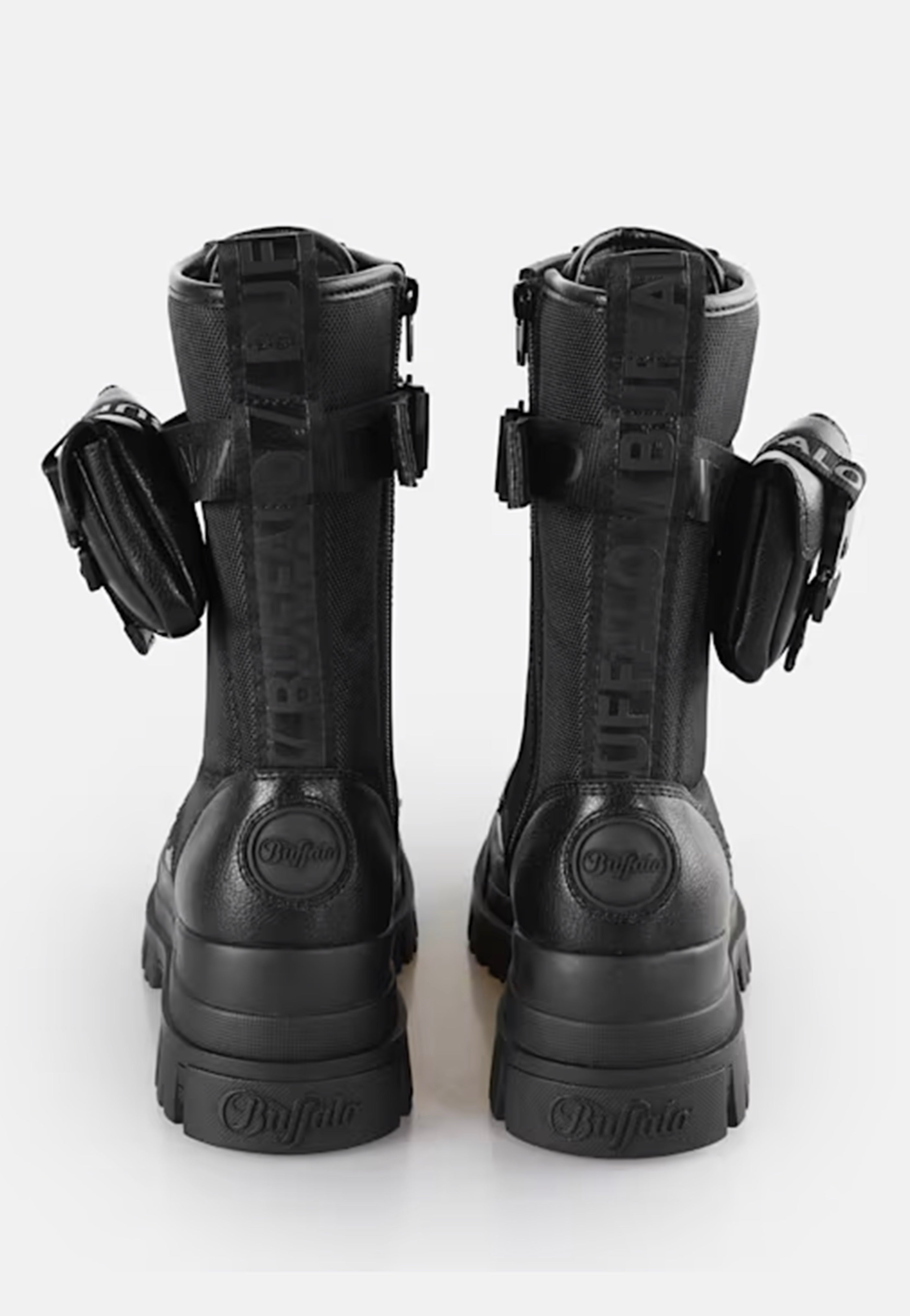 Buffalo - Aspha Com Hi Vegan Black - Girl Shoes | Women-Image