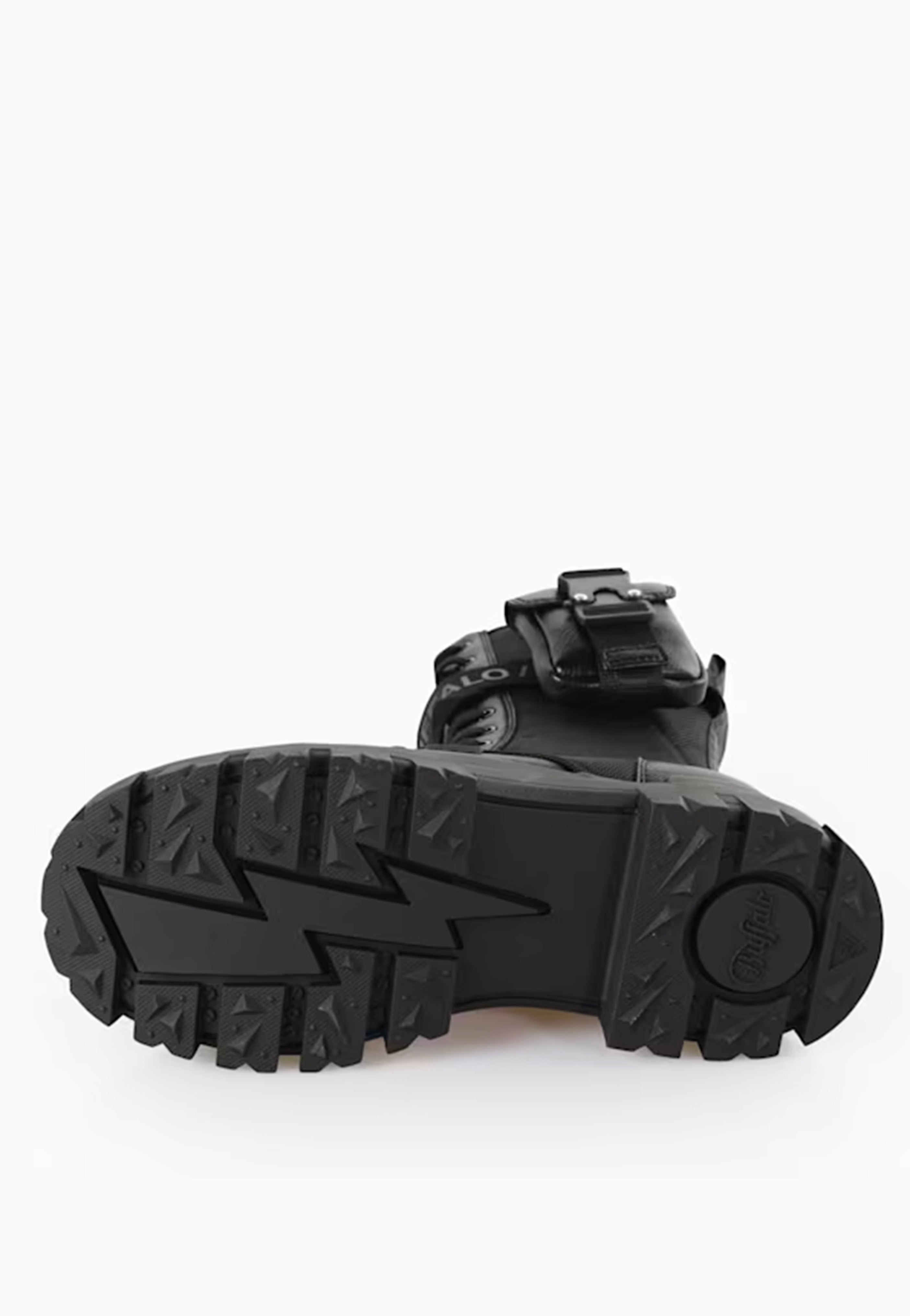 Buffalo - Aspha Com Hi Vegan Black - Girl Shoes | Women-Image