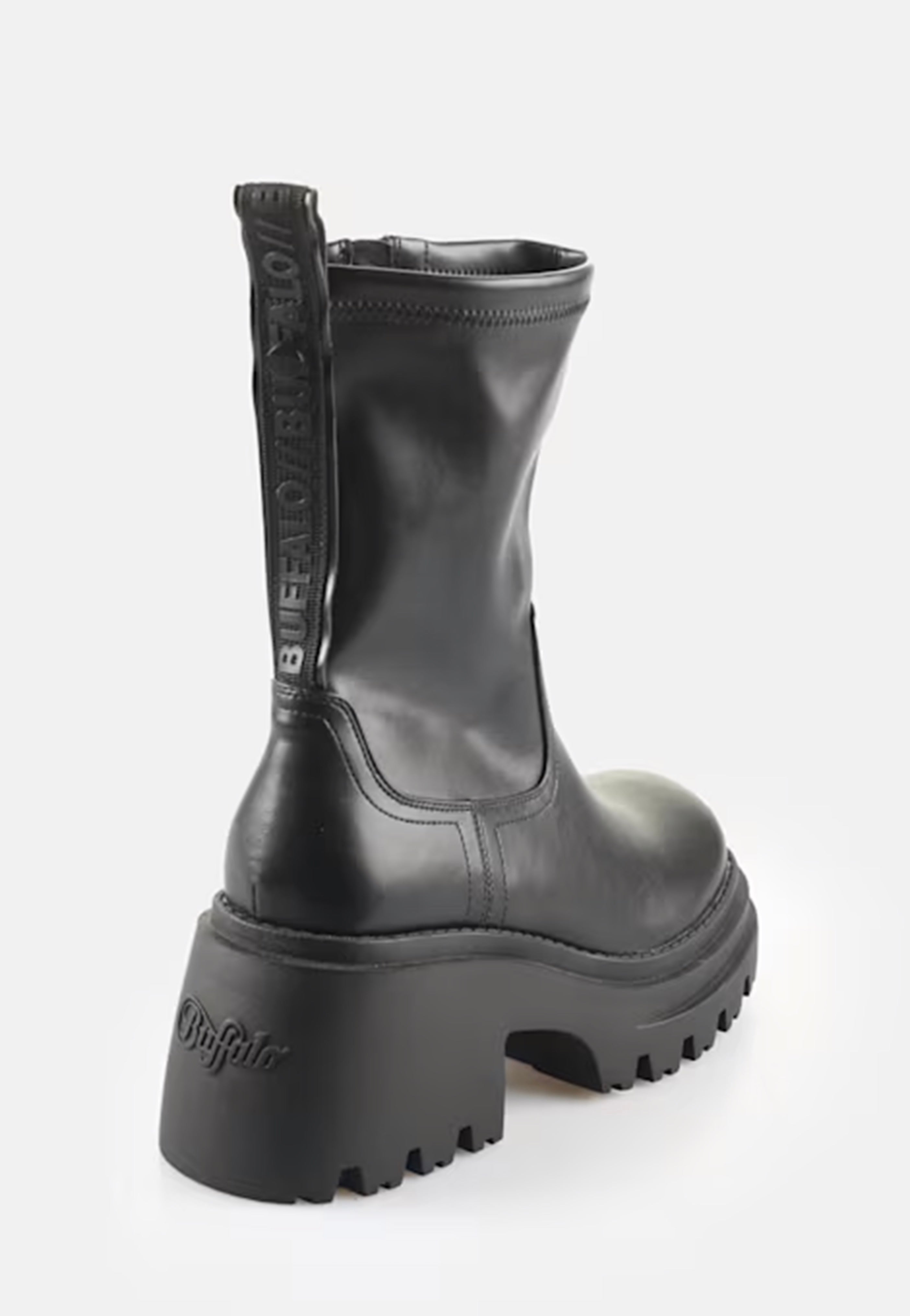 Buffalo - Bravr Sock Vegan Nappa Black - Girl Shoes | Women-Image