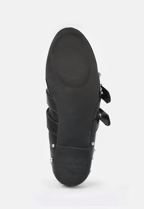 Buffalo - Daphne Stud Vegan Nappa Black - Girl Sandals | Women-Image