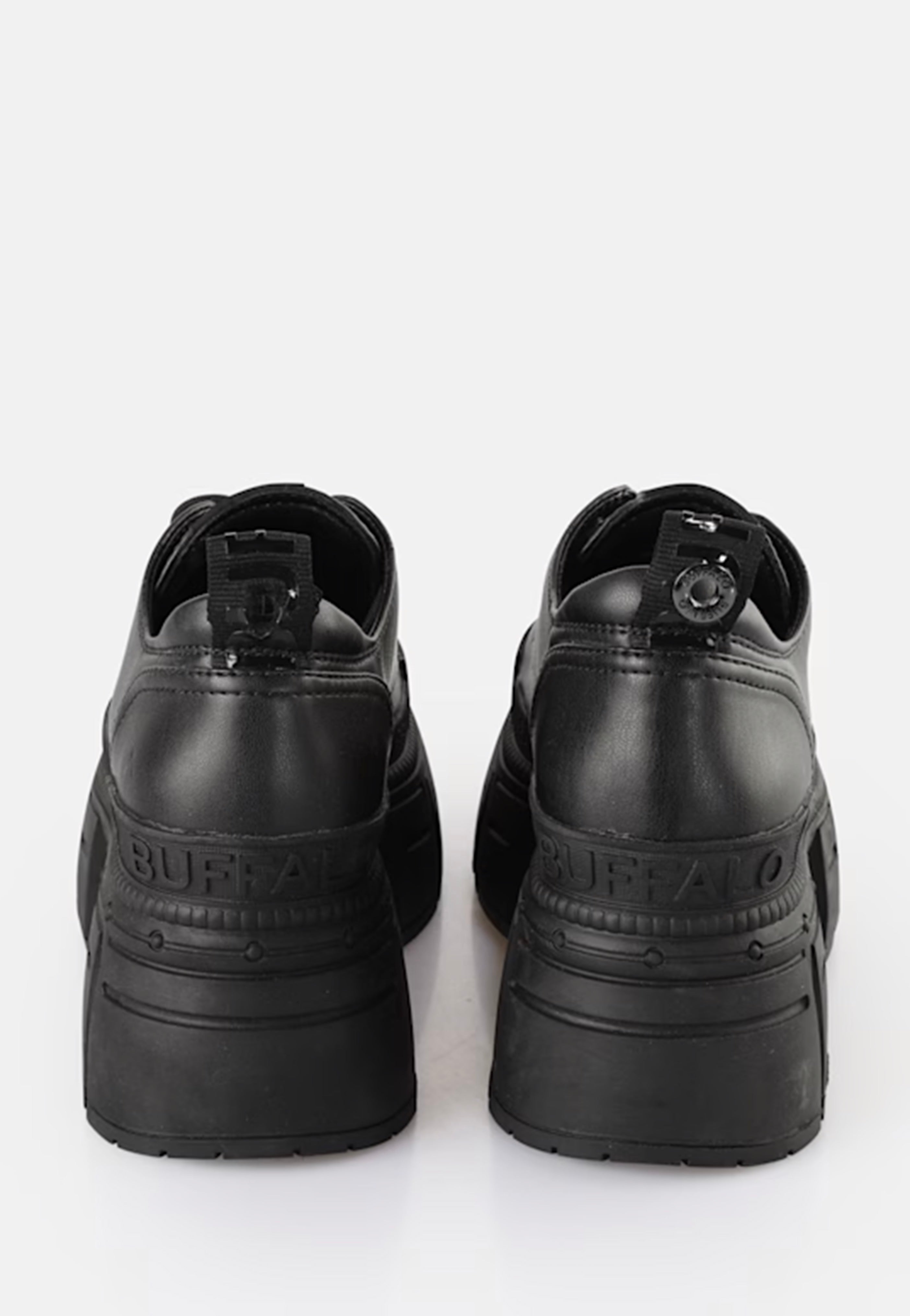 Buffalo - Gospher Lace Up CS Vegan Nappa Black - Girl Shoes | Women-Image