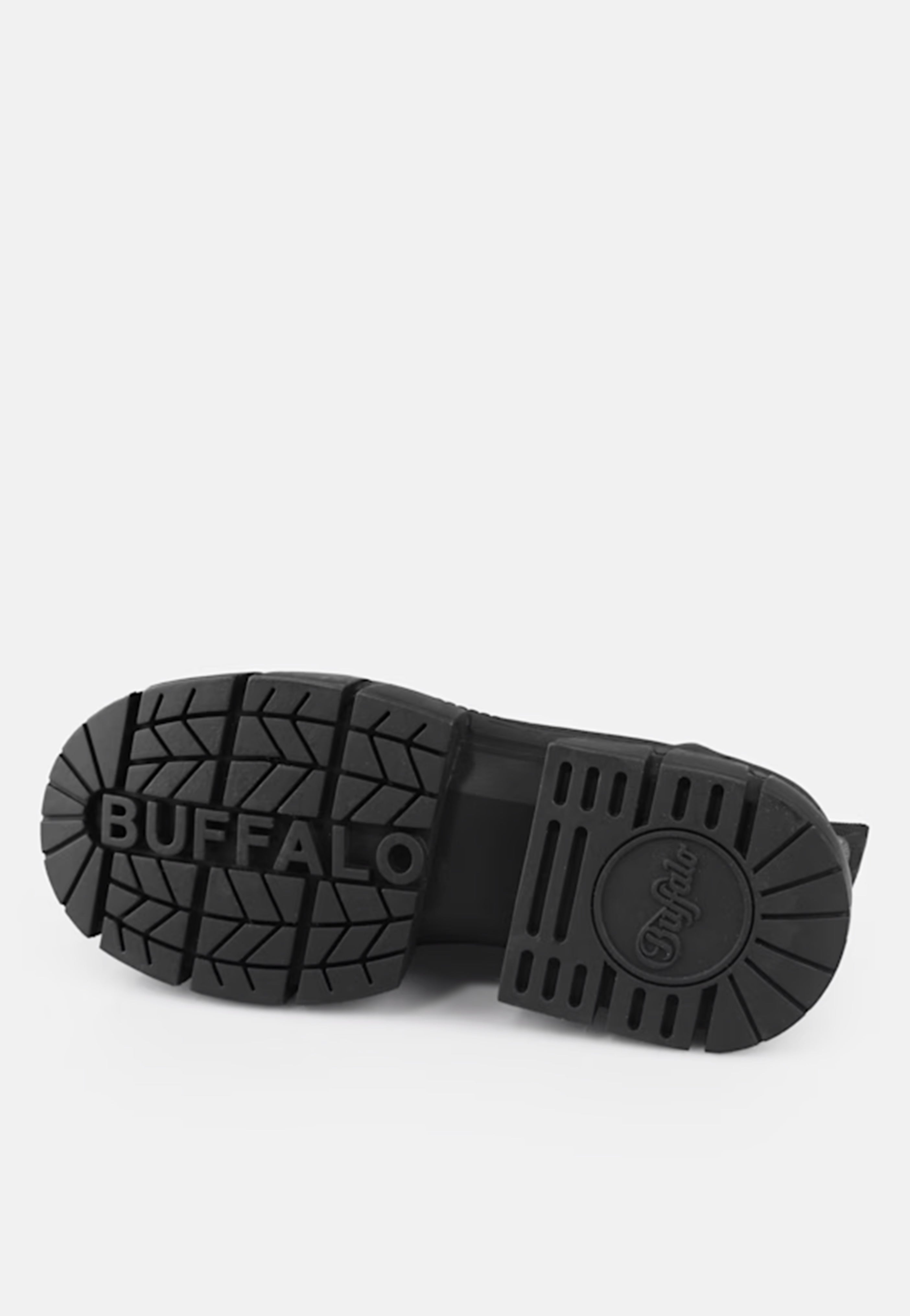 Buffalo - Gospher Loafer Tribal Vegan Box Black - Girl Shoes | Women-Image