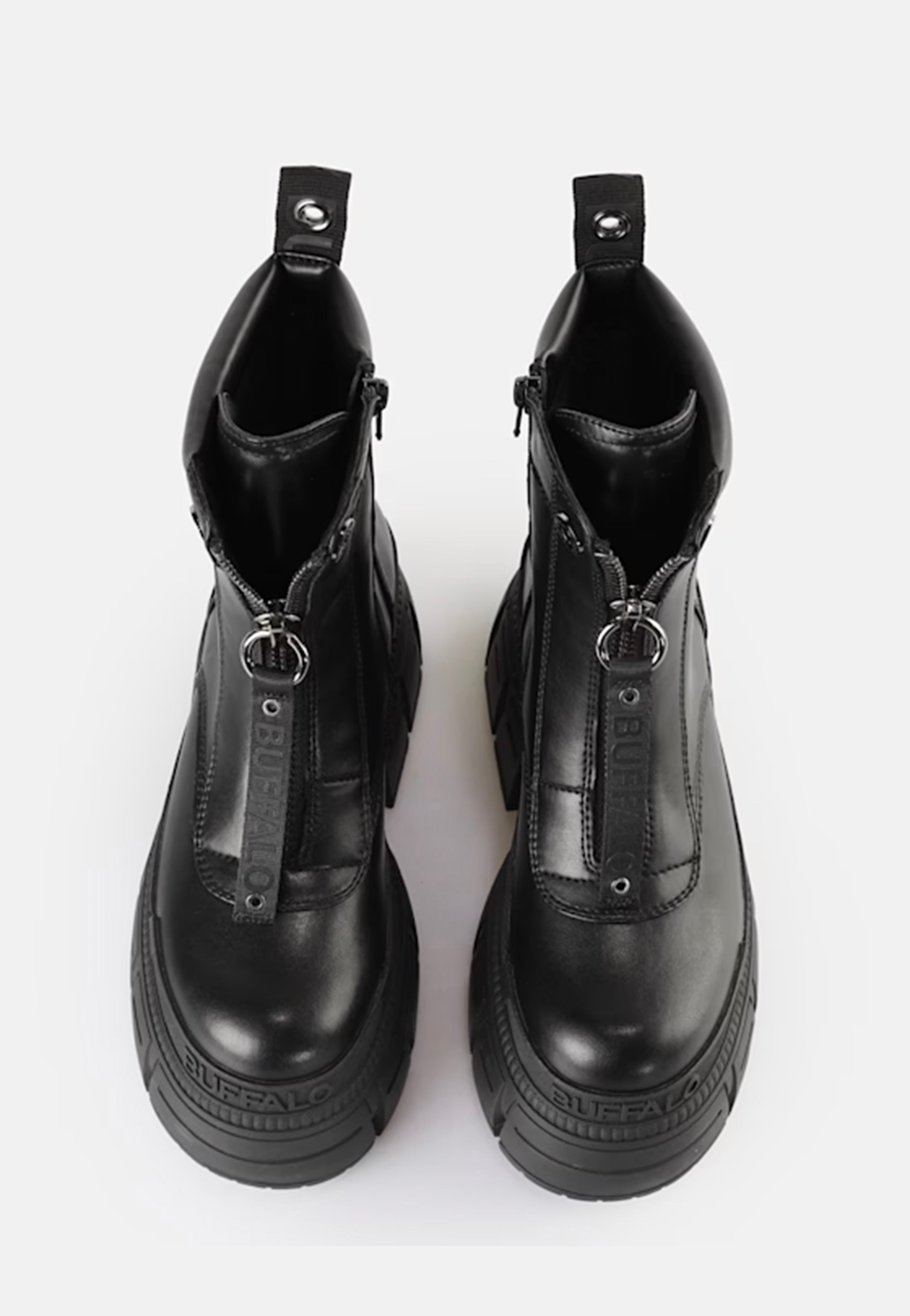 Buffalo - Gospher Zip Boot Vegan Nappa Black - Girl Shoes | Women-Image