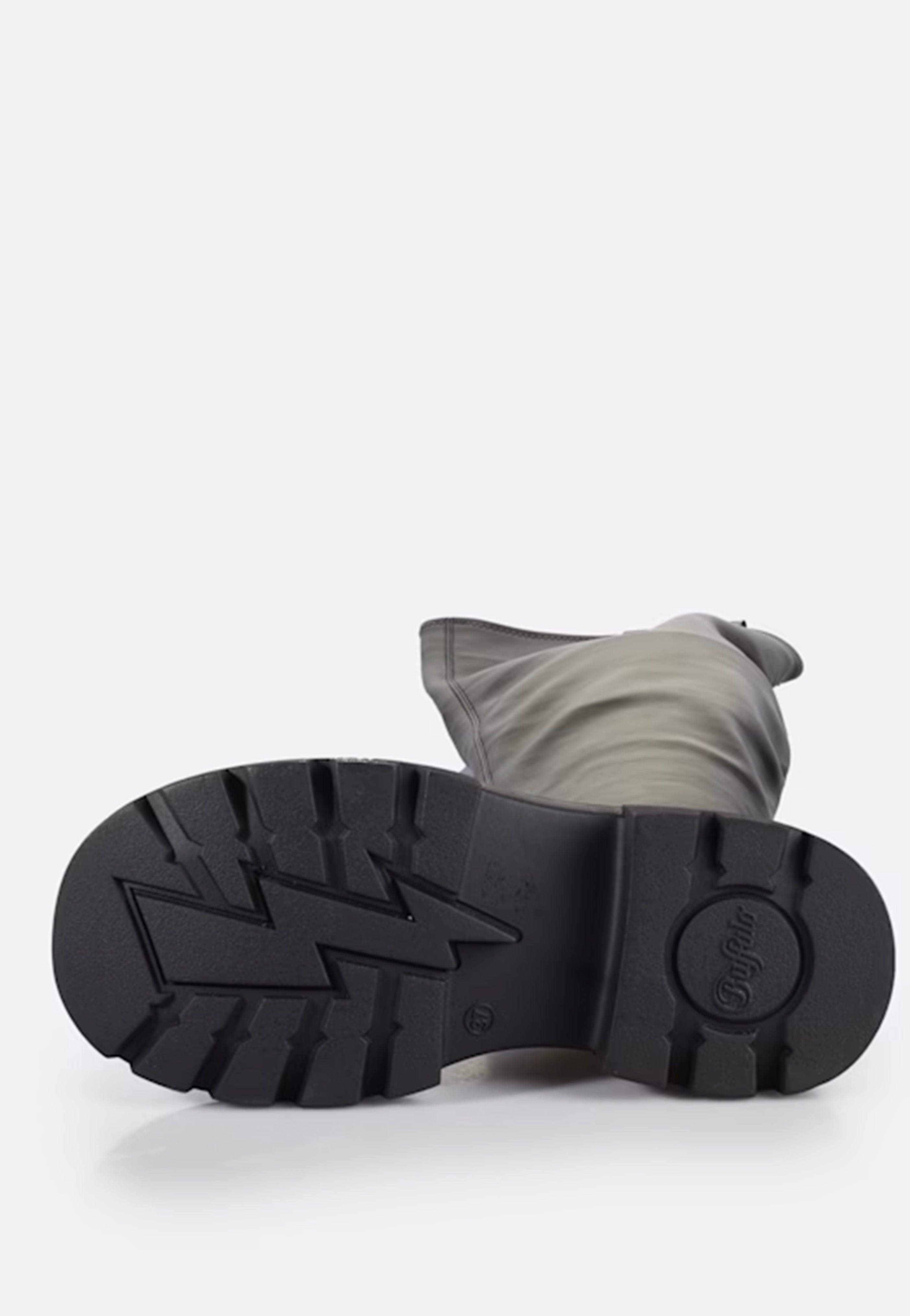 Buffalo - Mave Overknee Vegan Nappa Black - Girl Shoes | Women-Image