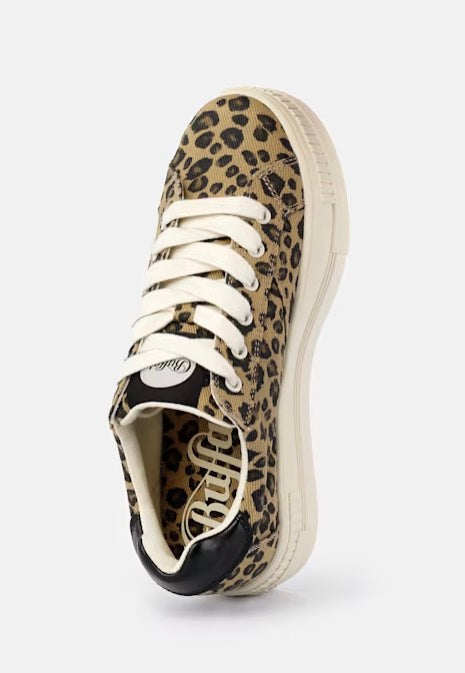 Buffalo - Paired Black/Brown Leo - Girl Shoes | Women-Image