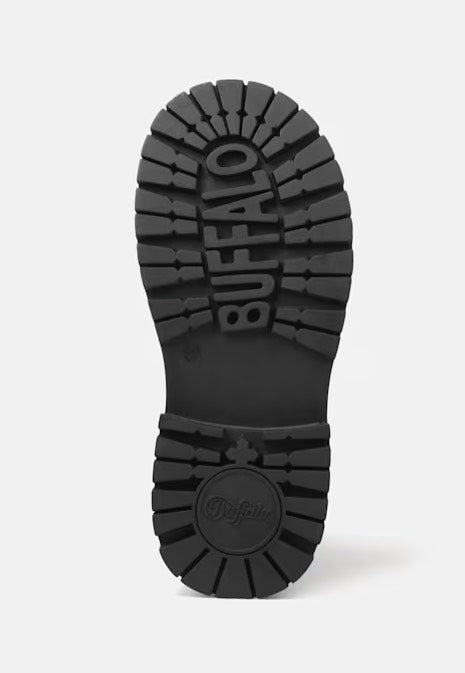 Buffalo - Pluto Slide Buckle Vegan Nappa Black - Girl Sandals | Women-Image