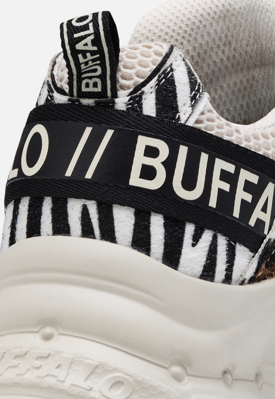 Buffalo - Yuno One Vegan Beige Animal Mix - Girl Shoes | Women-Image