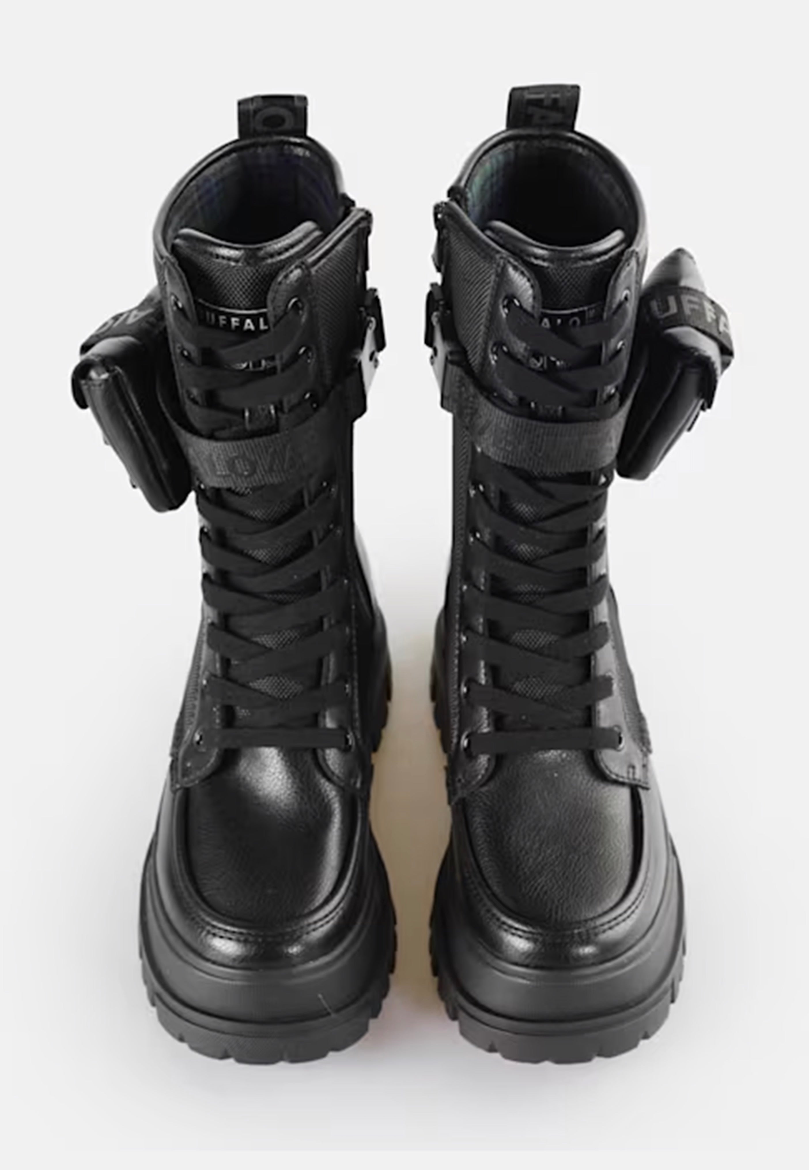 Buffalo - Aspha Com Hi Vegan Black - Girl Shoes | Women-Image
