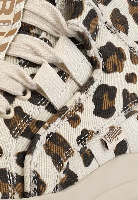 Buffalo - Aspha NC Mid Vegan Beige/Black/Leo - Girl Shoes | Women-Image