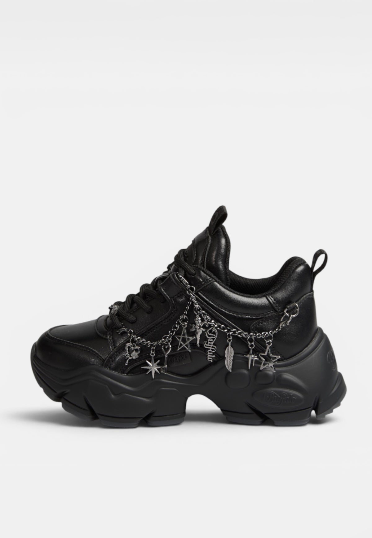Buffalo Binary Charm 3.0 Vegan Nappa Black Girl Schuhe | Women-Image