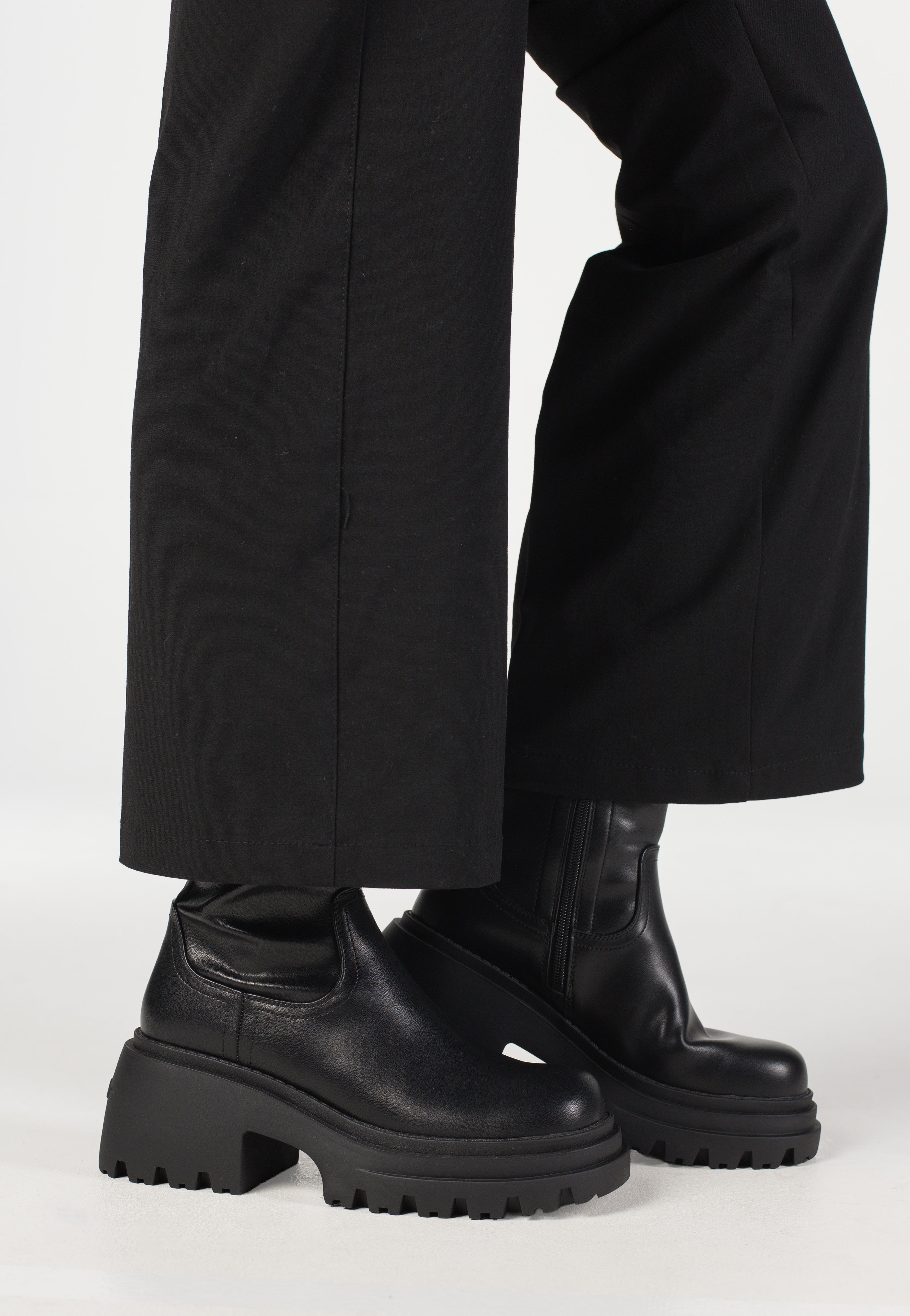 Buffalo - Bravr Sock Vegan Nappa Black - Girl Shoes | Women-Image