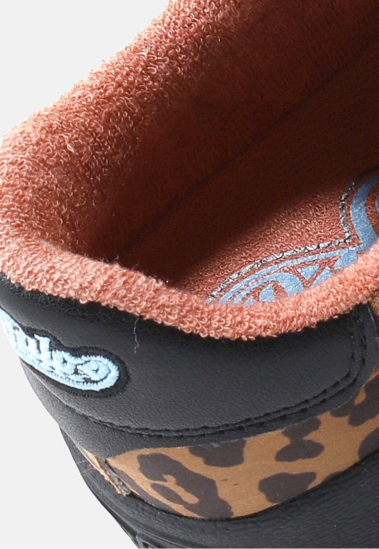Buffalo - Cajo Vegan Nappa/Satin Leo/Black - Girl Shoes | Women-Image