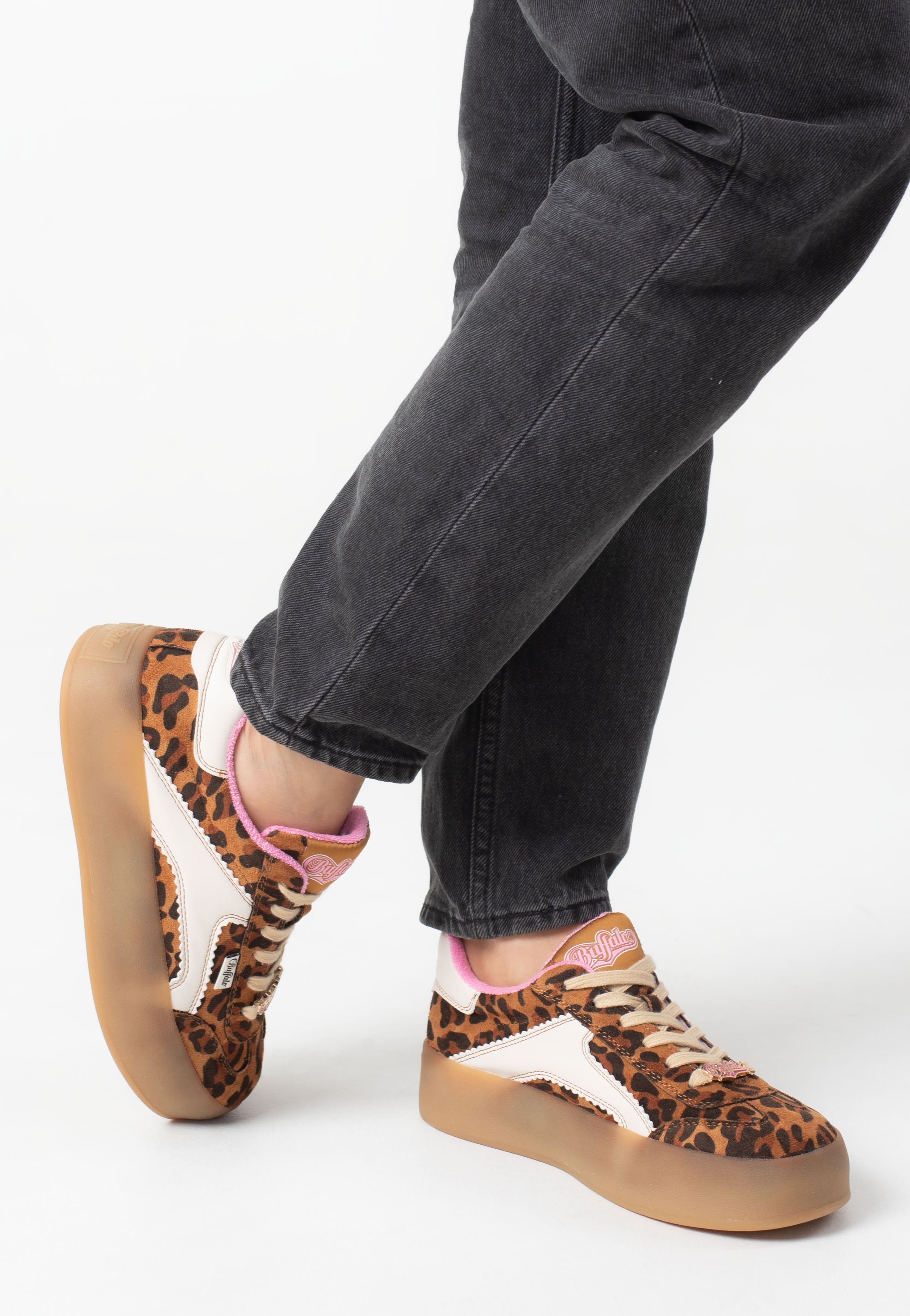 Buffalo - Cajo Leo/Pink/White - Girl Shoes | Women-Image