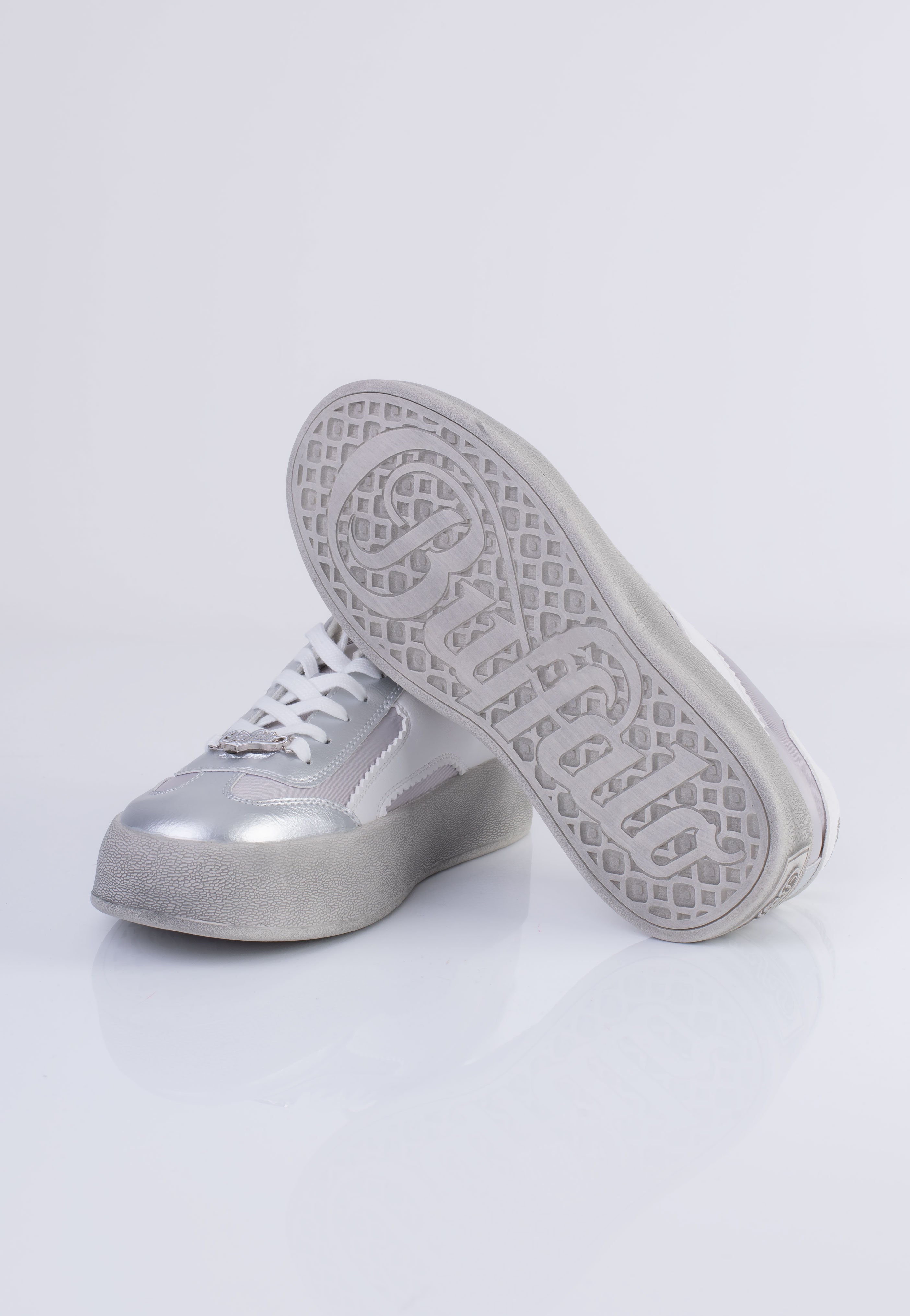 Buffalo - Cajo Silver/White - Girl Shoes | Women-Image