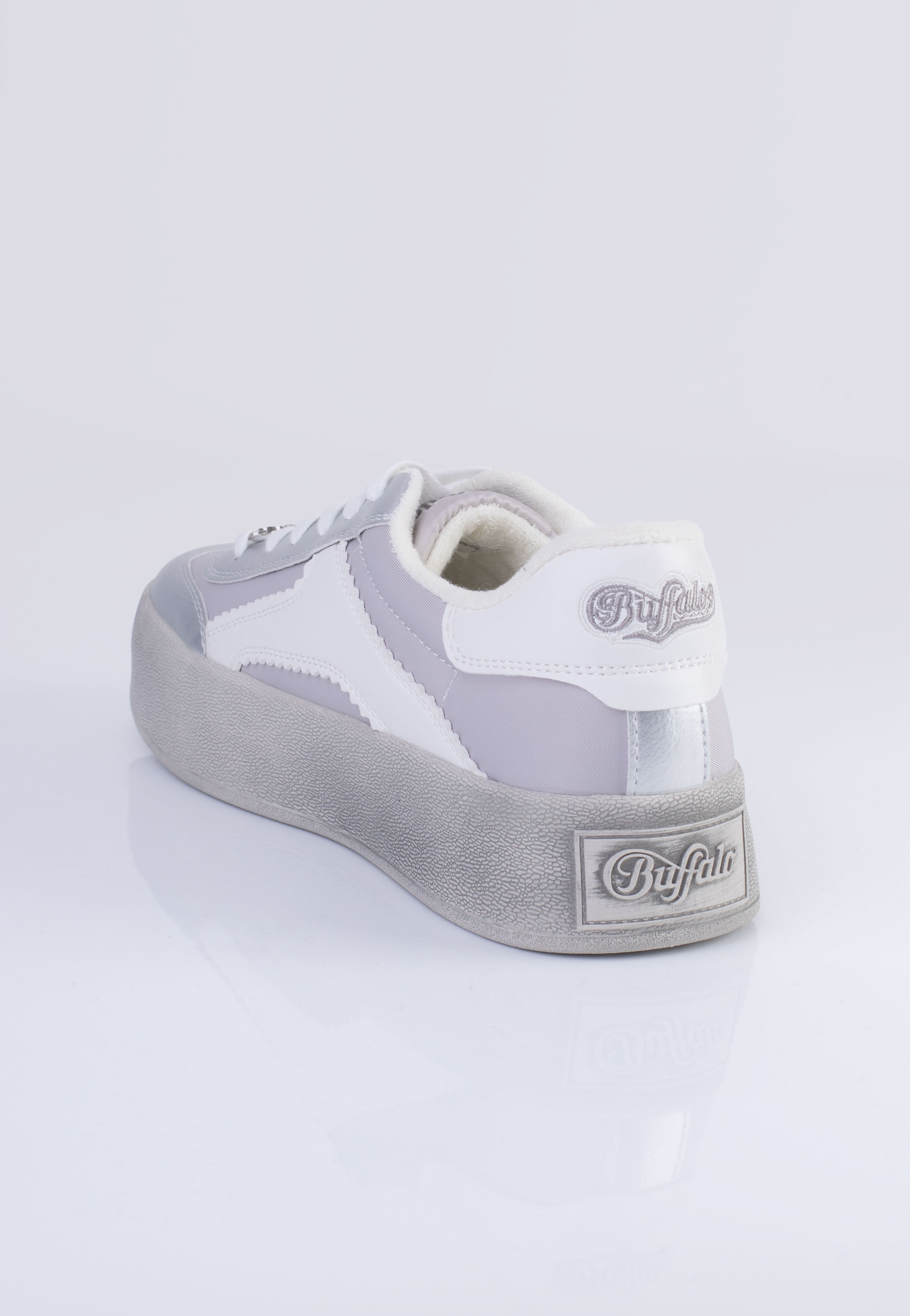 Buffalo - Cajo Silver/White - Girl Shoes | Women-Image
