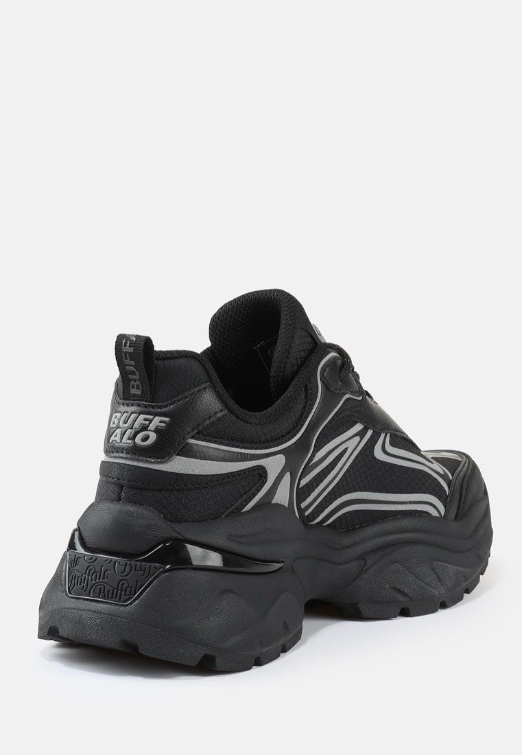 Buffalo - Claw Vegan Nappa/Nylon Black - Girl Shoes | Women-Image