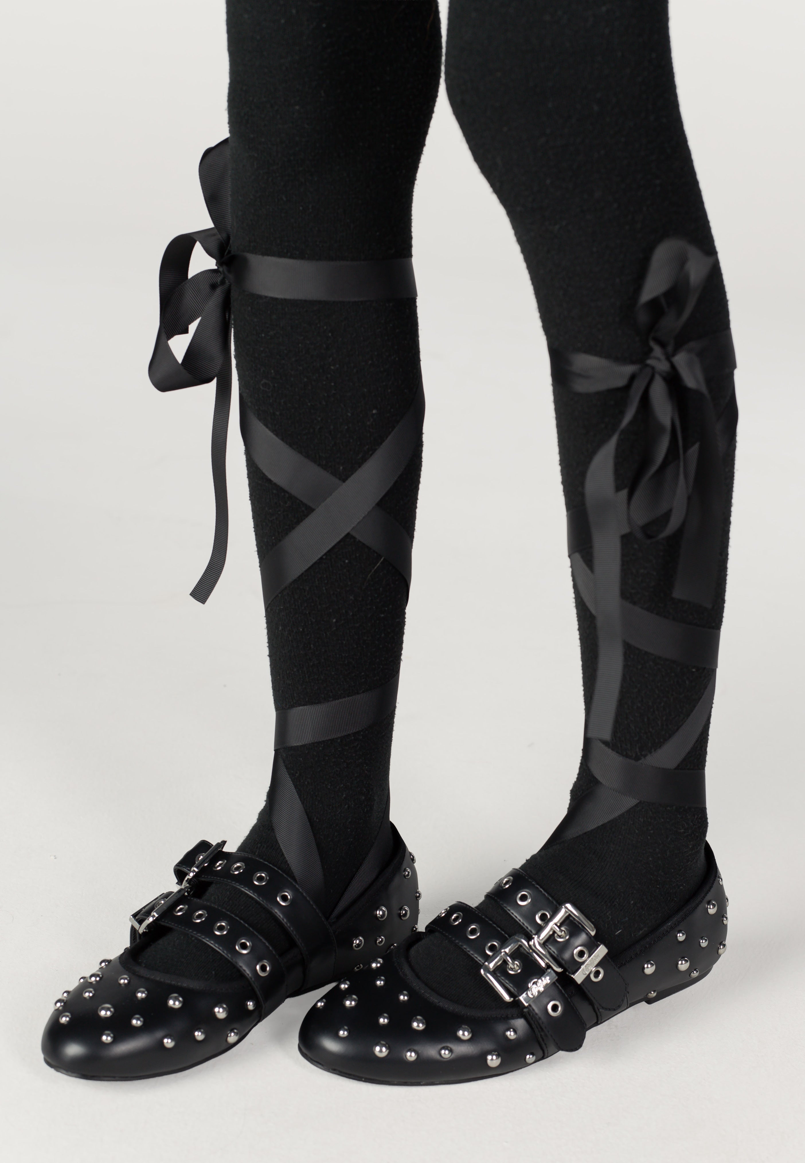 Buffalo - Daphne Stud Vegan Nappa Black - Girl Sandals | Women-Image
