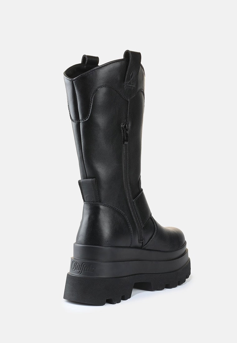 Buffalo - Jupiter West Biker Vegan Nappa Black - Girl Shoes | Women-Image