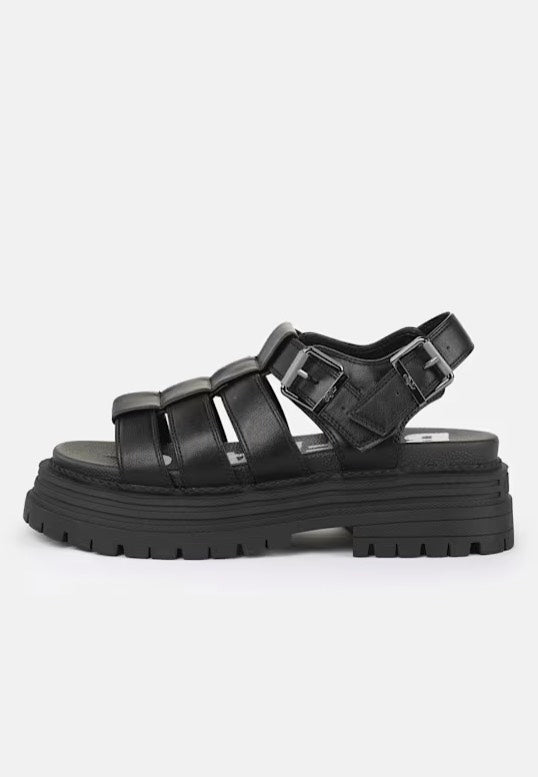 Buffalo - Lennox Fisher Vegan Nappa Black - Girl Sandals | Women-Image