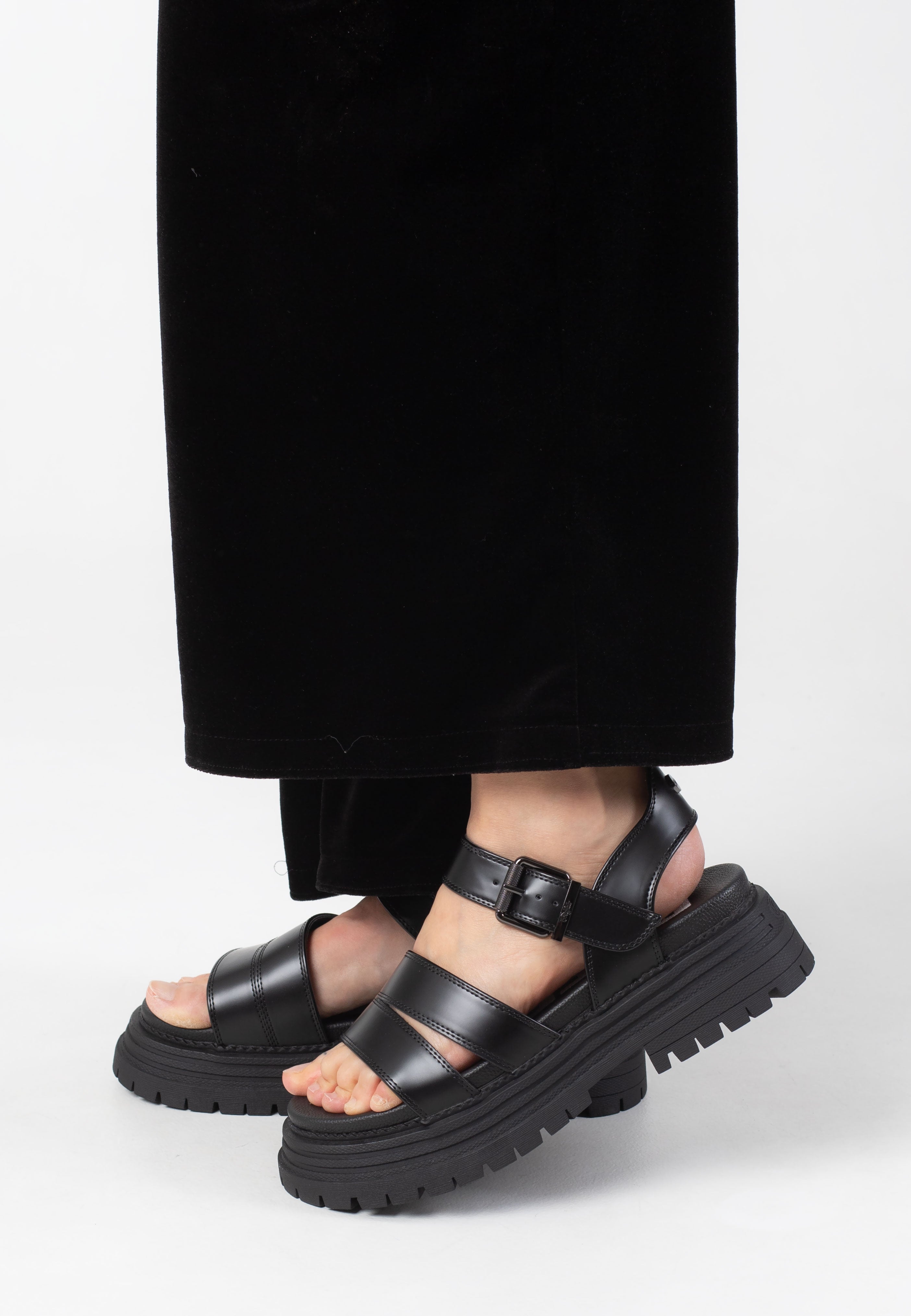 Buffalo - Lennox TS Black - Girl Sandals | Women-Image