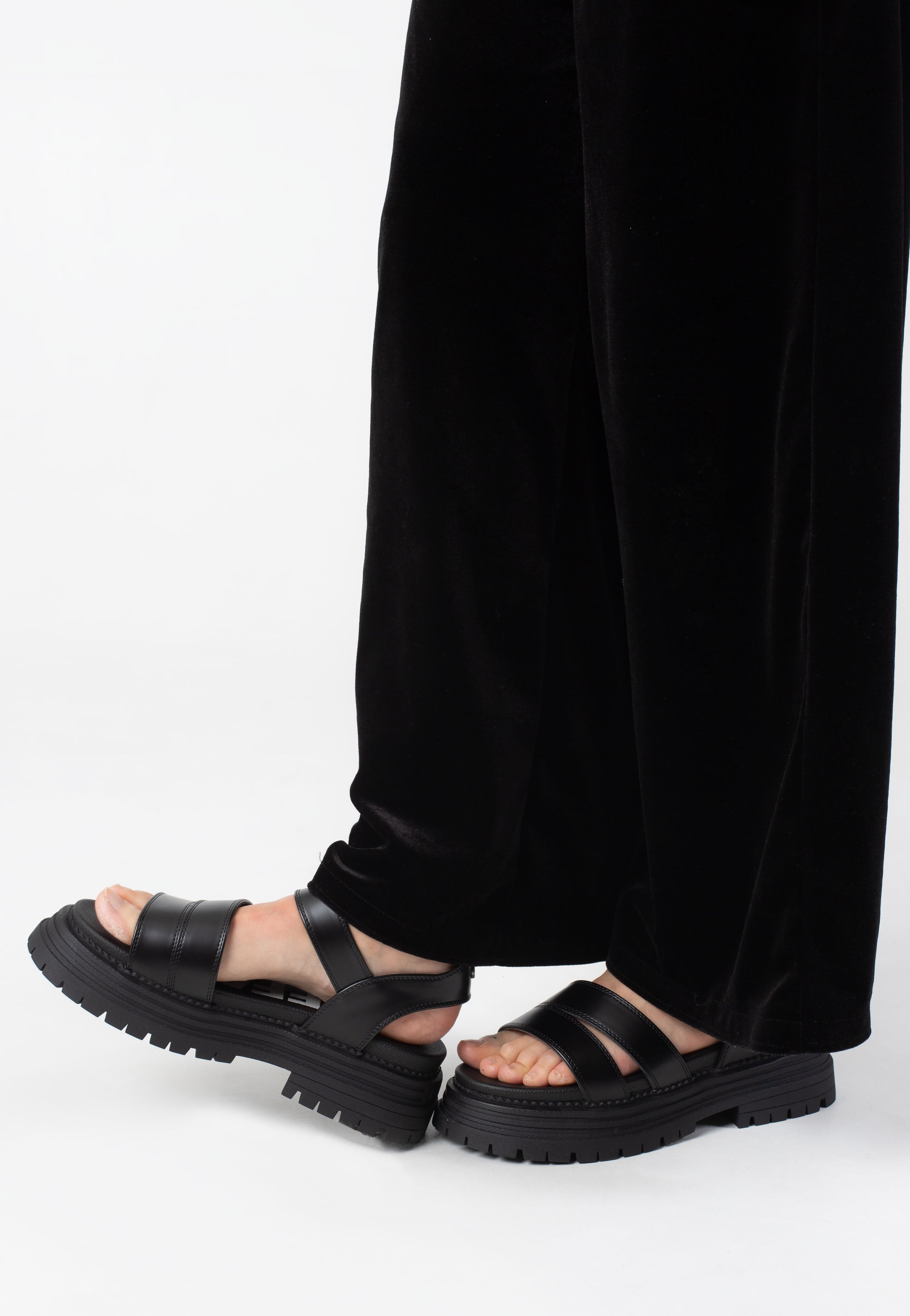Buffalo - Lennox TS Black - Girl Sandals | Women-Image
