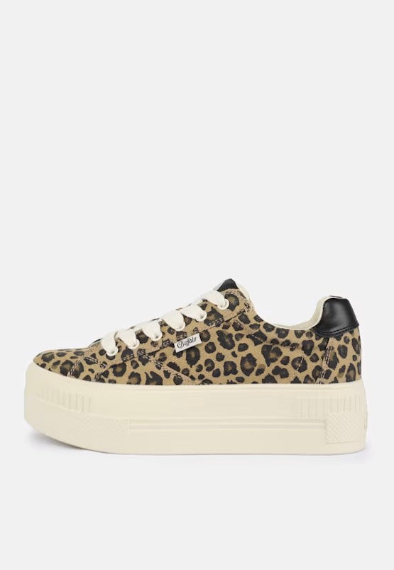 Buffalo - Paired Black/Brown Leo - Girl Shoes | Women-Image