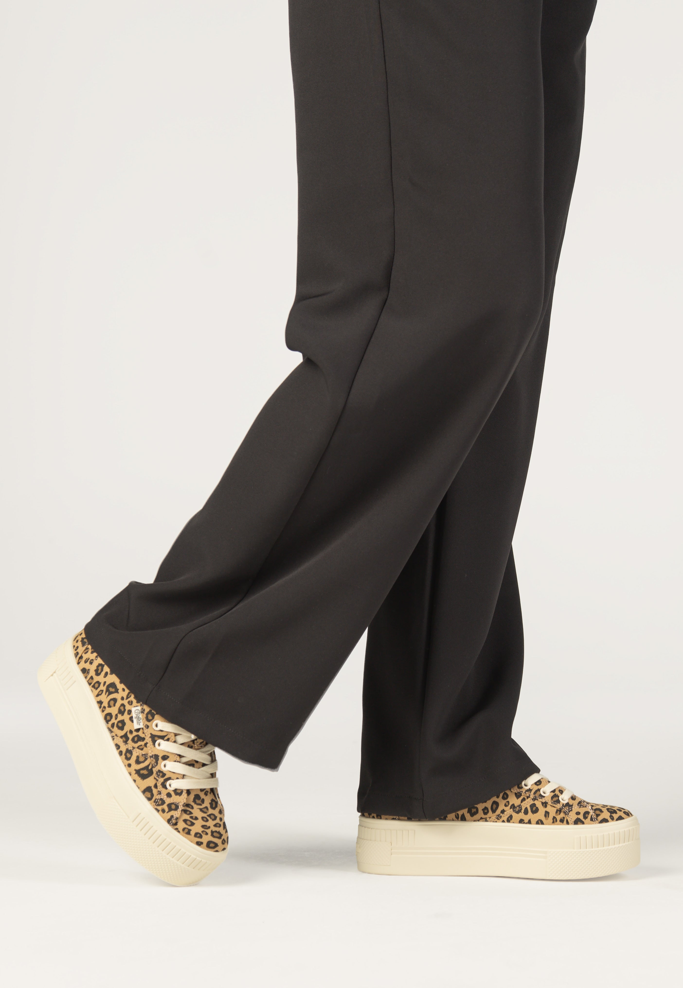 Buffalo - Paired Black/Brown Leo - Girl Shoes | Women-Image