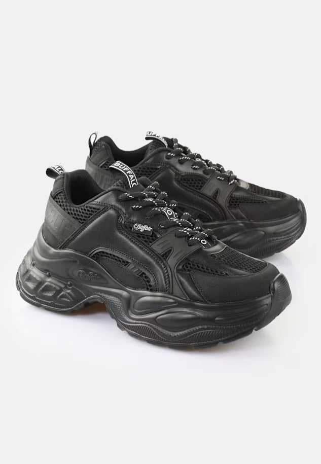 Buffalo - Yuno Vegan Nappa/Mesh Black - Girl Shoes | Women-Image