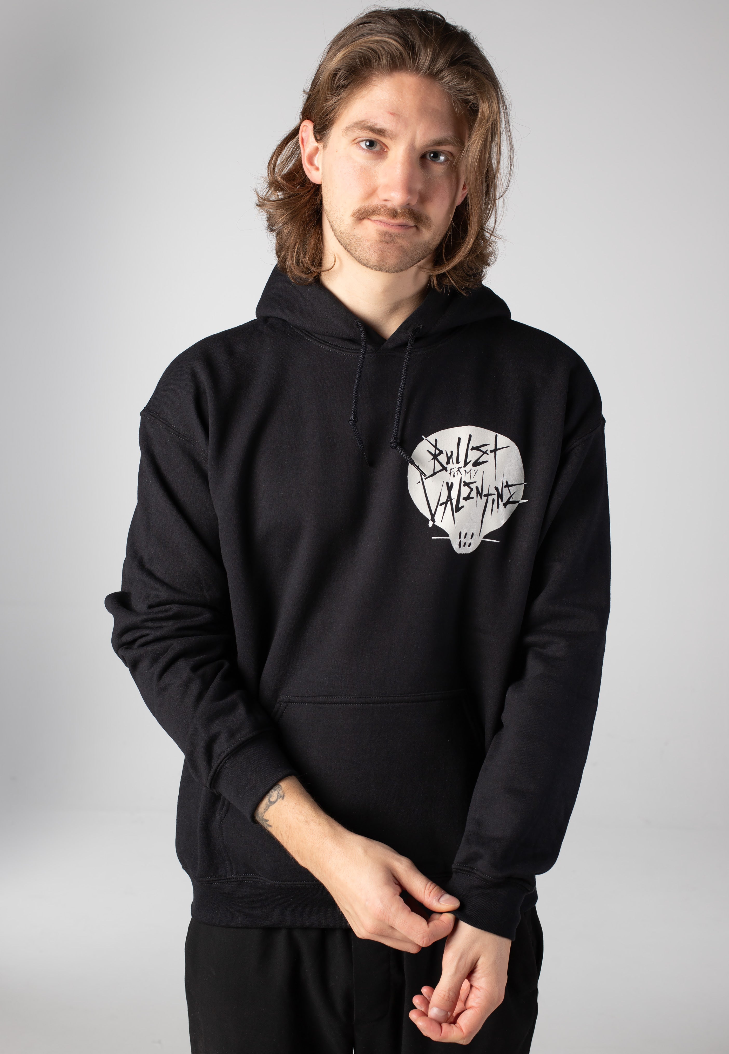ミュージシャン Bullet for my valentine hoodie Amazon.com: Bullet for My Valentine Hoodie Band Logo Album