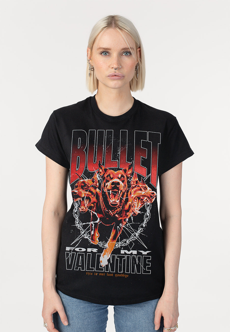 Bullet For My Valentine Last Goodbye Dogs T-Shirt | Women-Image