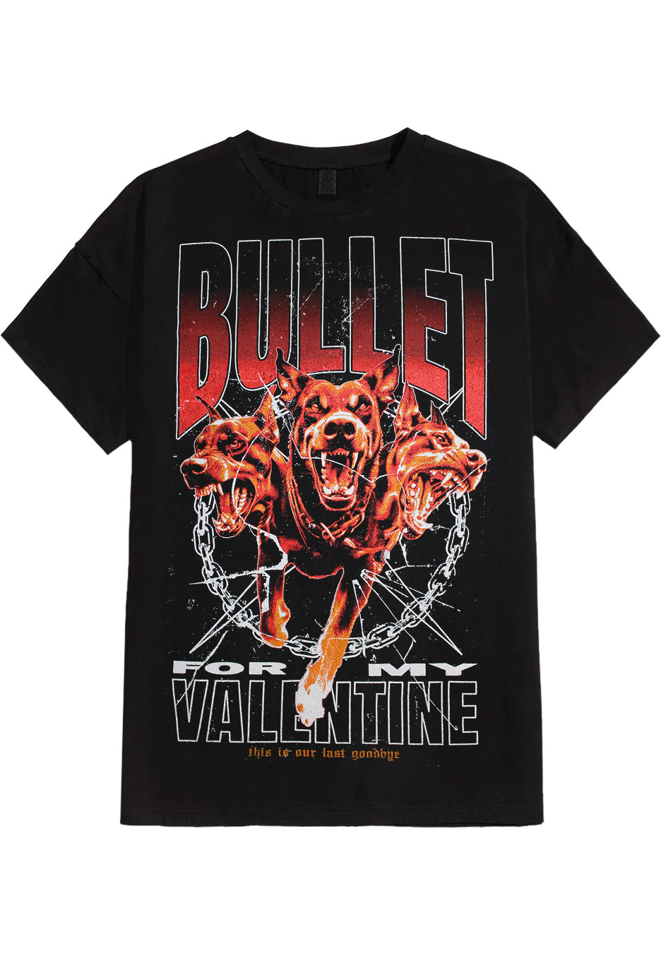 Bullet For My Valentine Last Goodbye Dogs Tričko | Neutral-Image