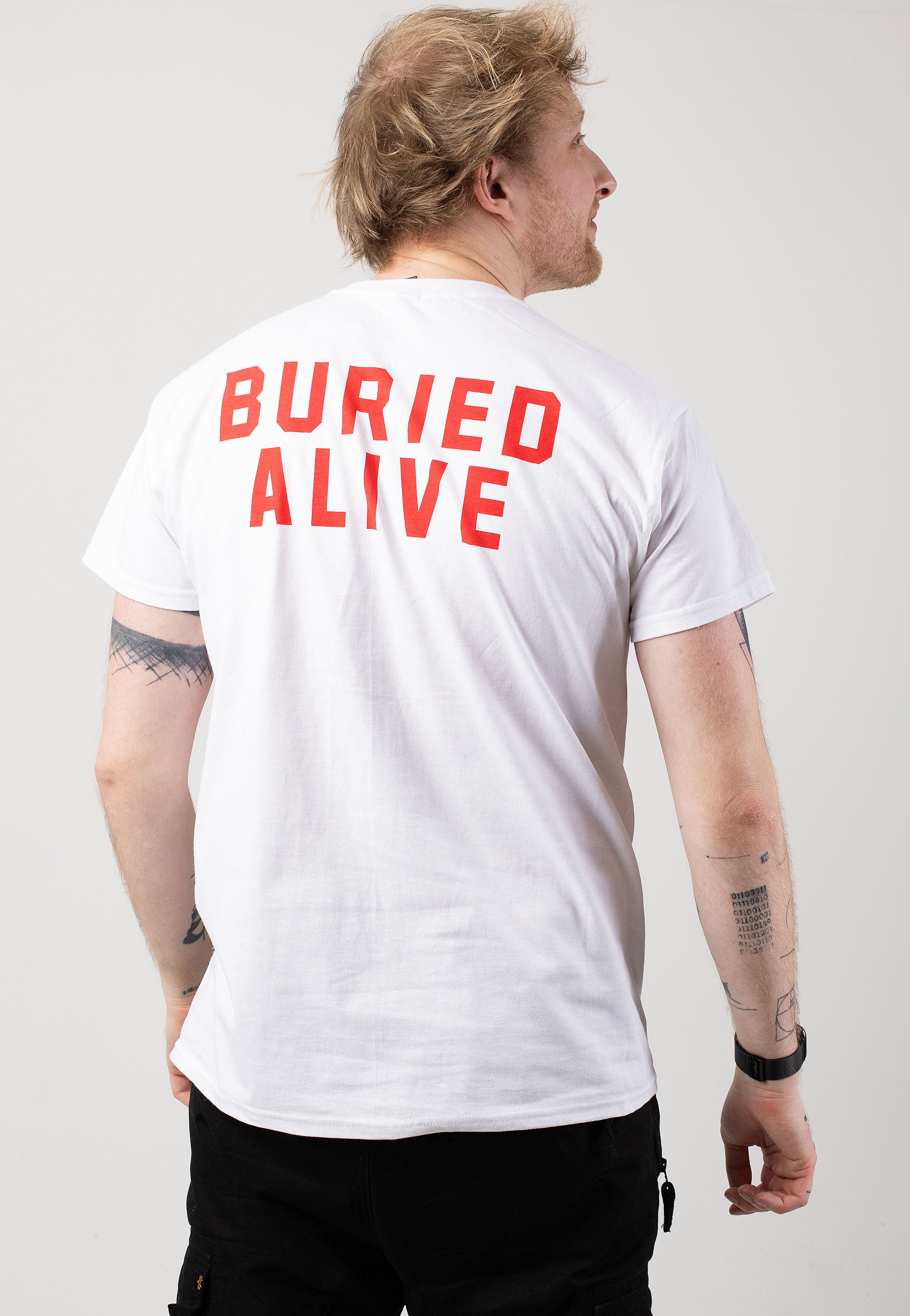 Buried Alive - Cabal White - T-Shirt | Men-Image