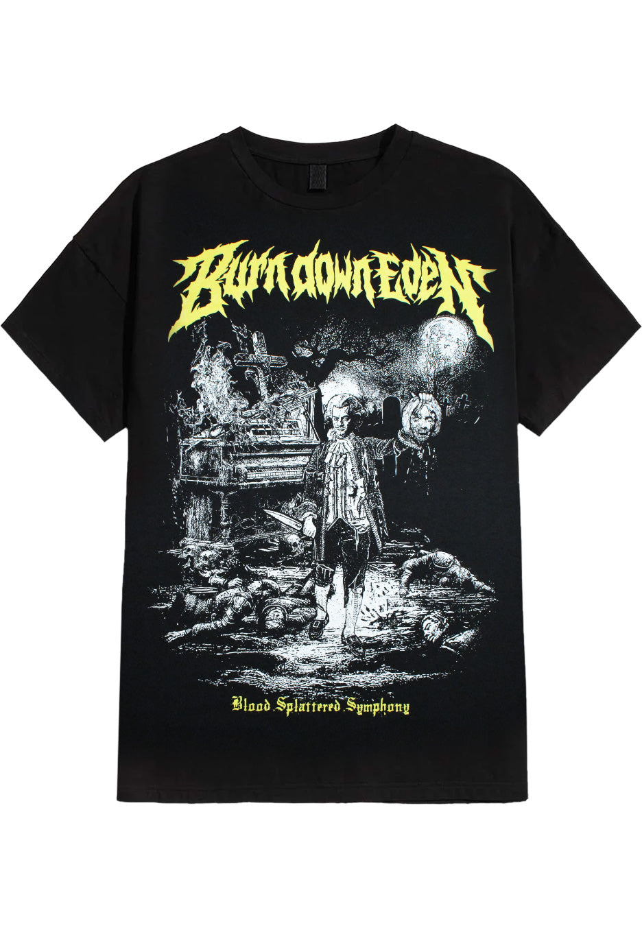 Burn Down Eden - Blood Splattered Symphony - T-Shirt | Neutral-Image