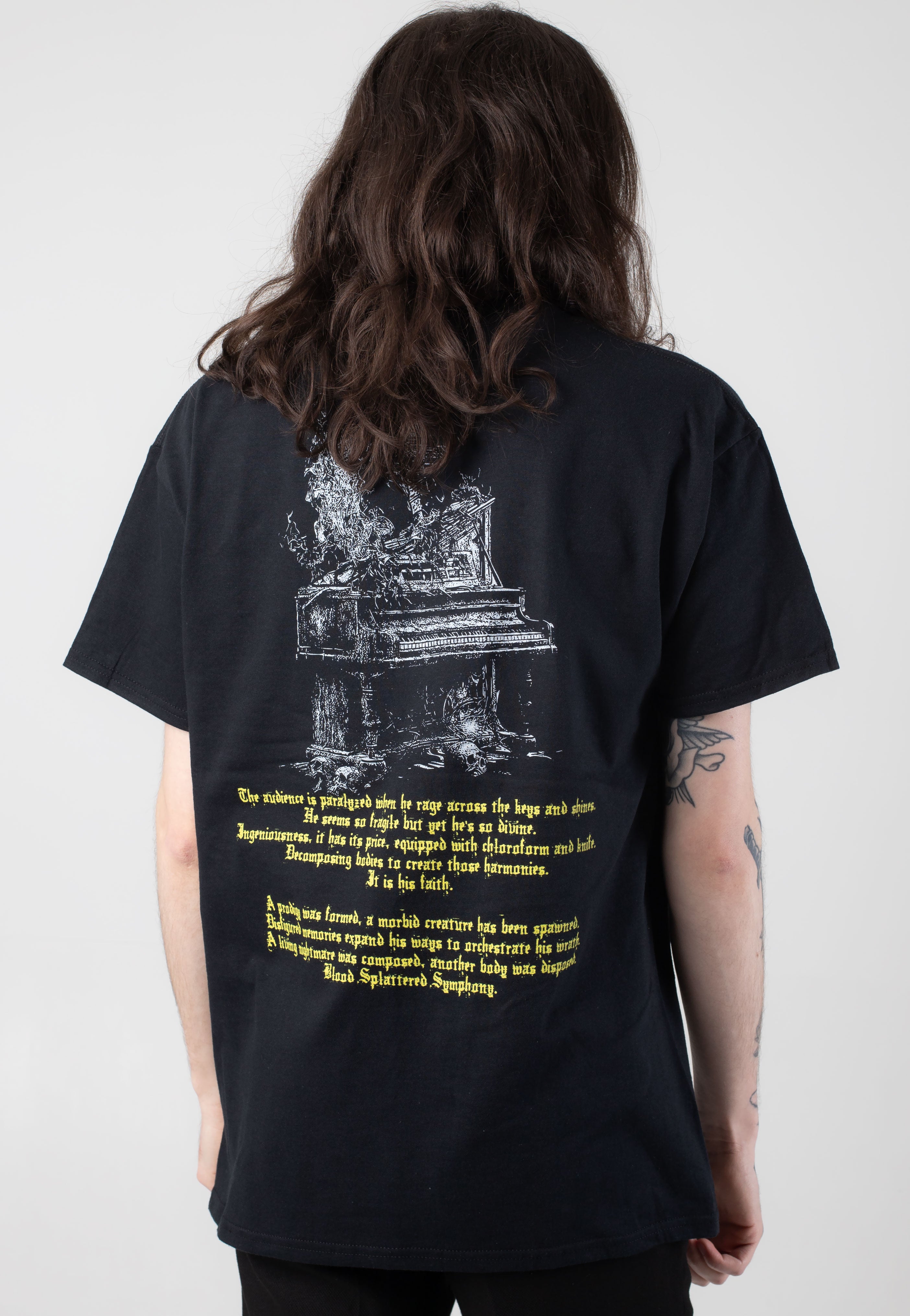 Burn Down Eden - Blood Splattered Symphony - T-Shirt | Men-Image