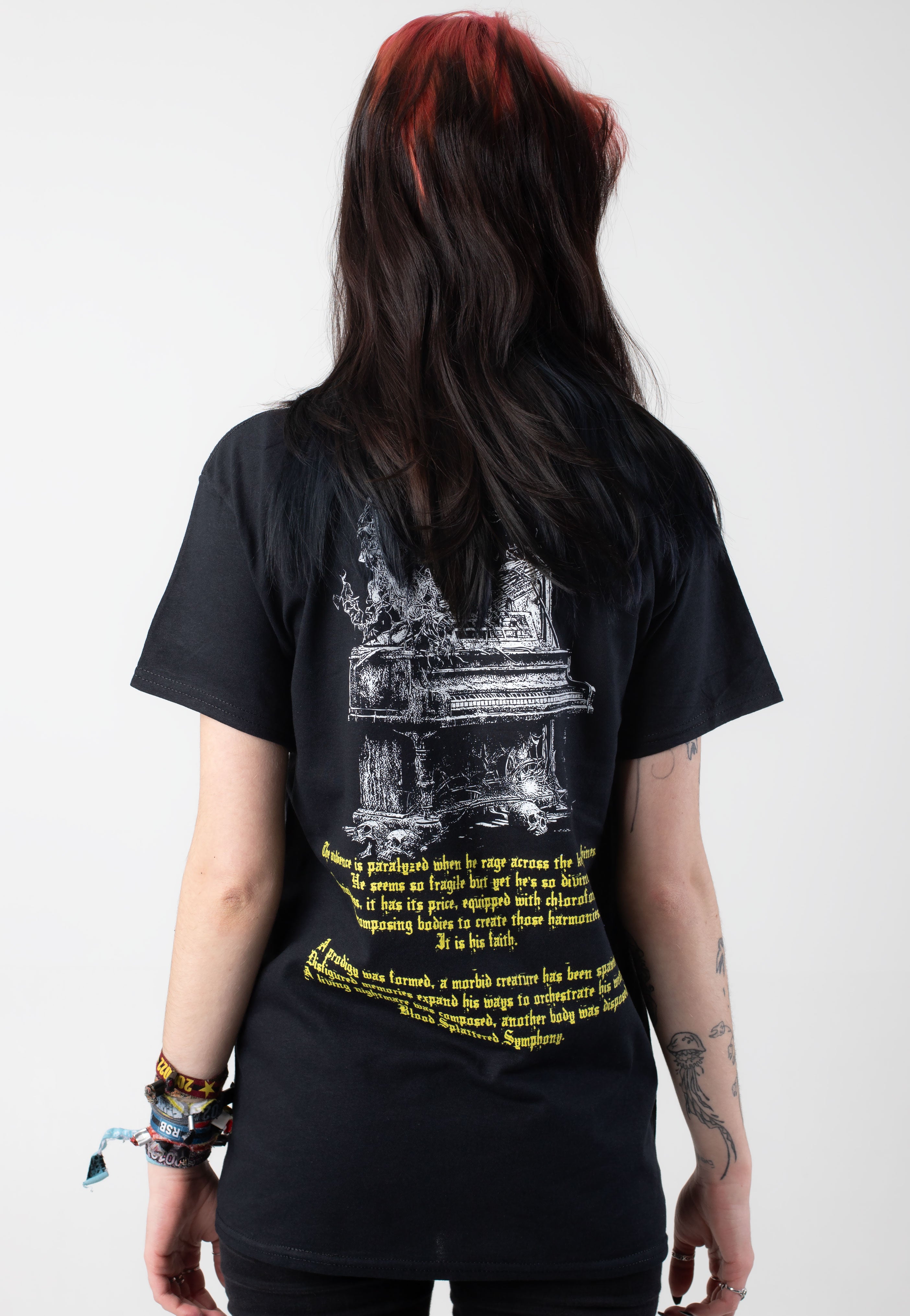 Burn Down Eden - Blood Splattered Symphony - T-Shirt | Women-Image