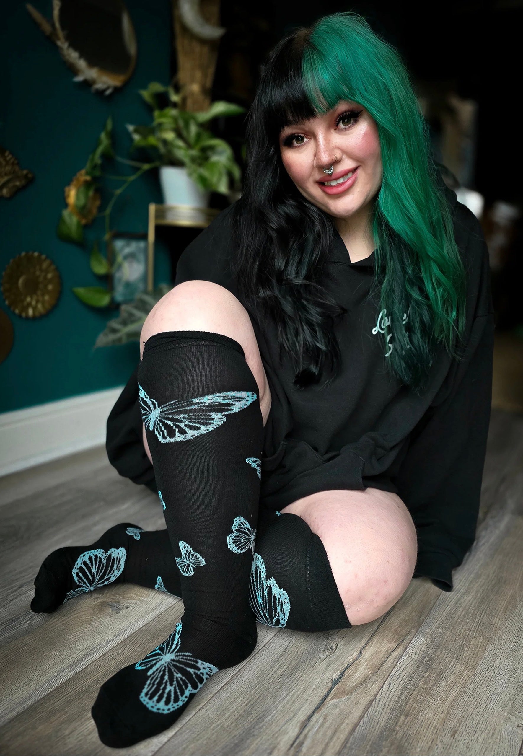 Pamela Mann - Butterfly Over The Knee - Socks | Women-Image