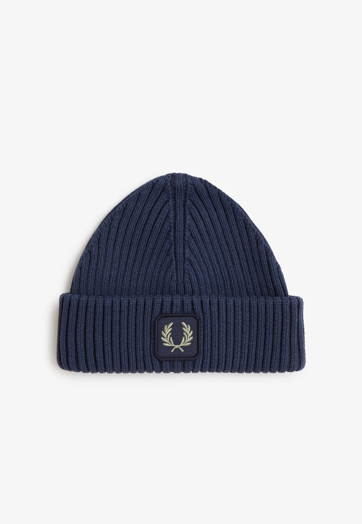 Fred Perry Cotton Ribbed Dark Airforce Kulich | Neutral-Image