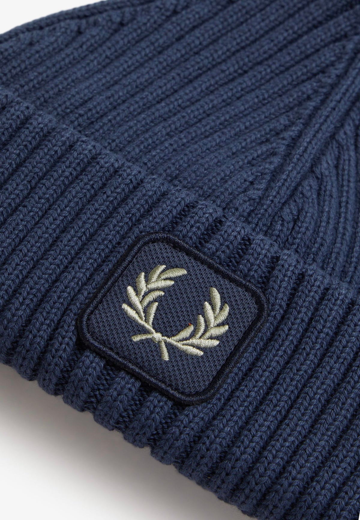 Fred Perry Cotton Ribbed Dark Airforce Kulich | Neutral-Image