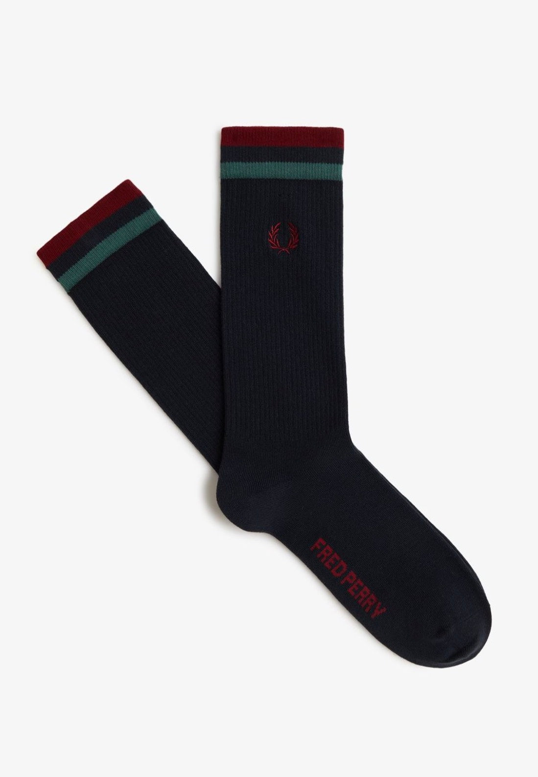 Fred Perry - Tipped Sports Navy - Socks | Neutral-Image
