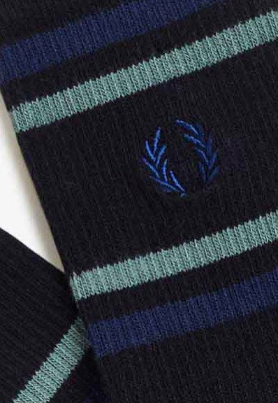 Fred Perry - Ribbed Sports Black - Socks | Neutral-Image