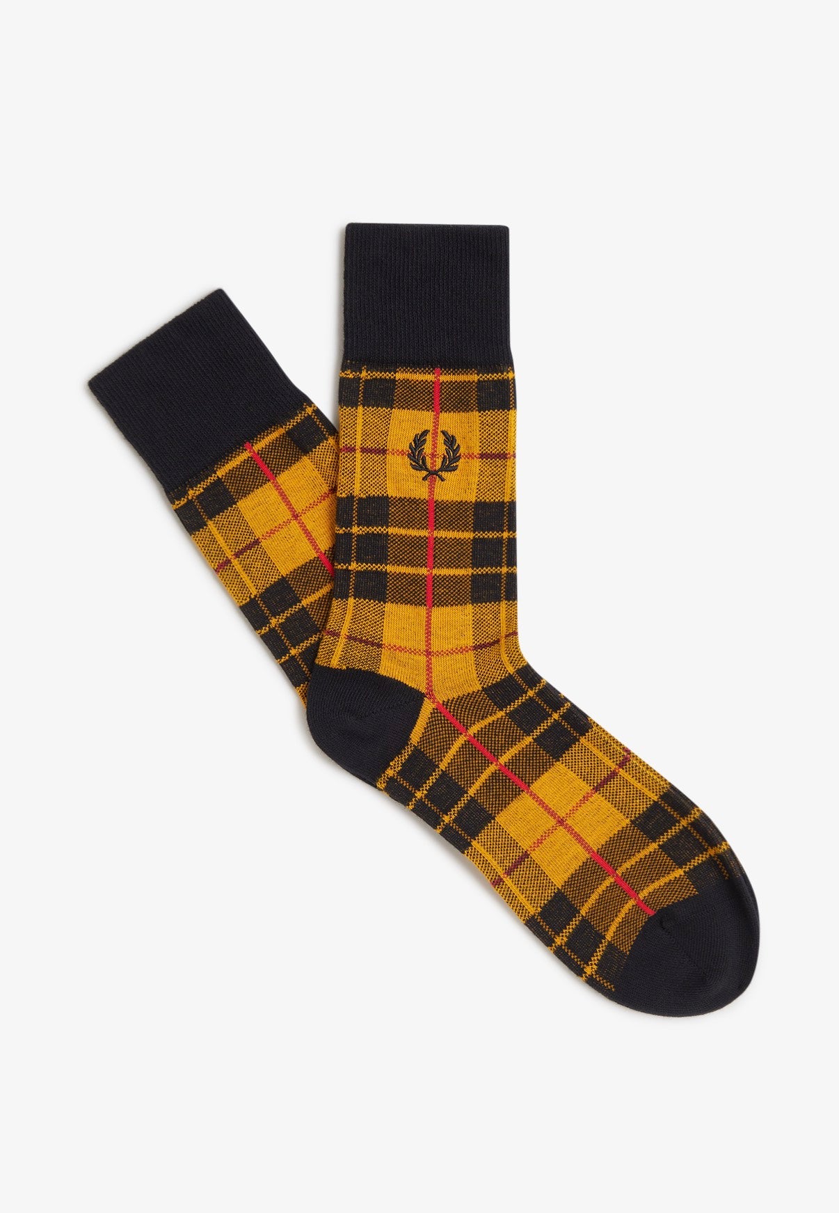 Fred Perry - Tartan Gold - Socks | Neutral-Image
