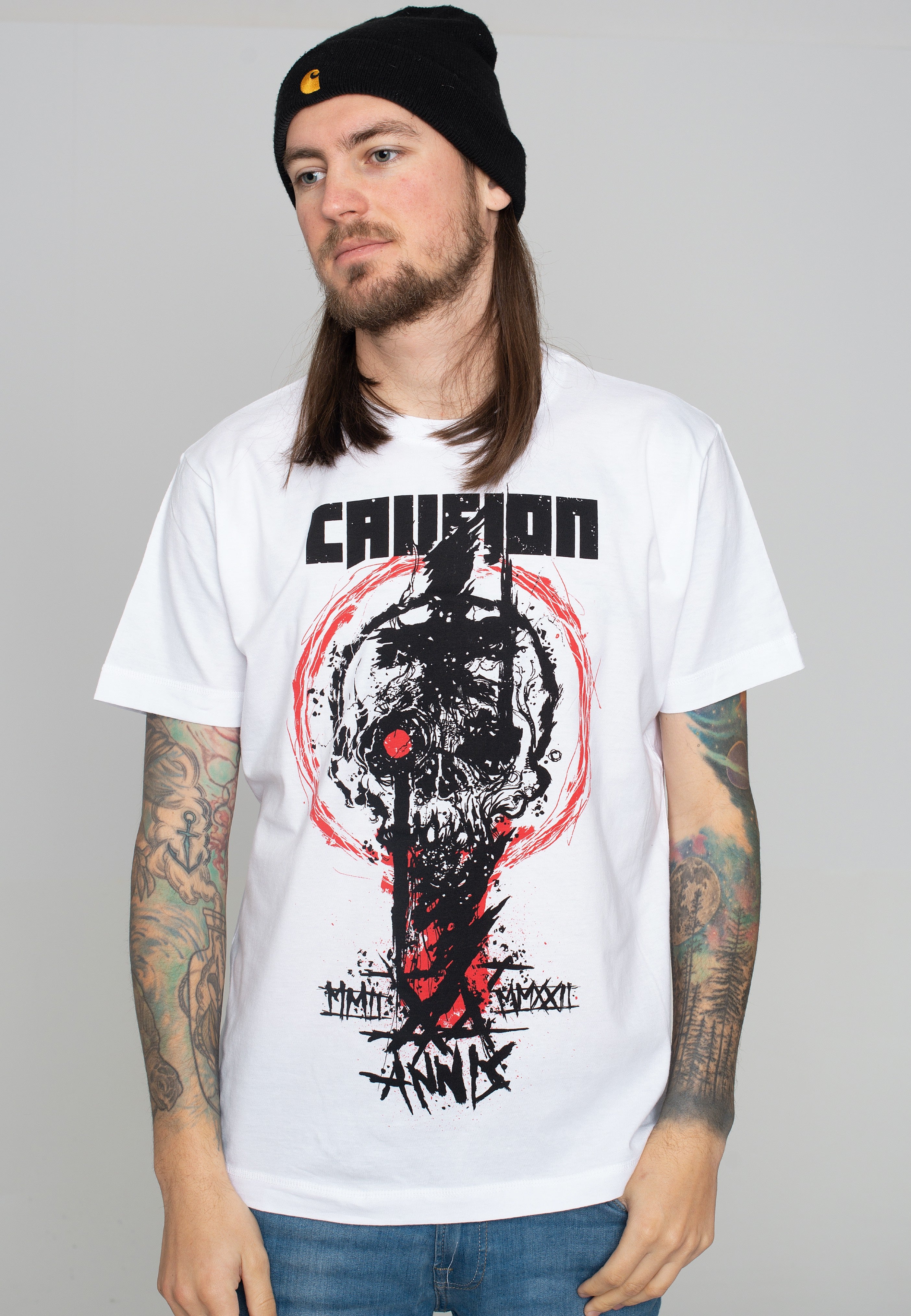 Callejon - MMXXII Skull White - T-Shirt | Men-Image